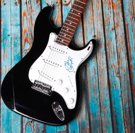 GFA Lynyrd Skynyrd * GARY ROSSINGTON * Signed Electric Guitar AD1 PROOF COA