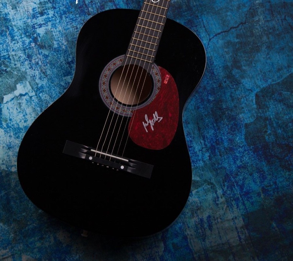 GFA REM Rock Hall of Fame * MIKE MILLS * Signed Acoustic Guitar COA