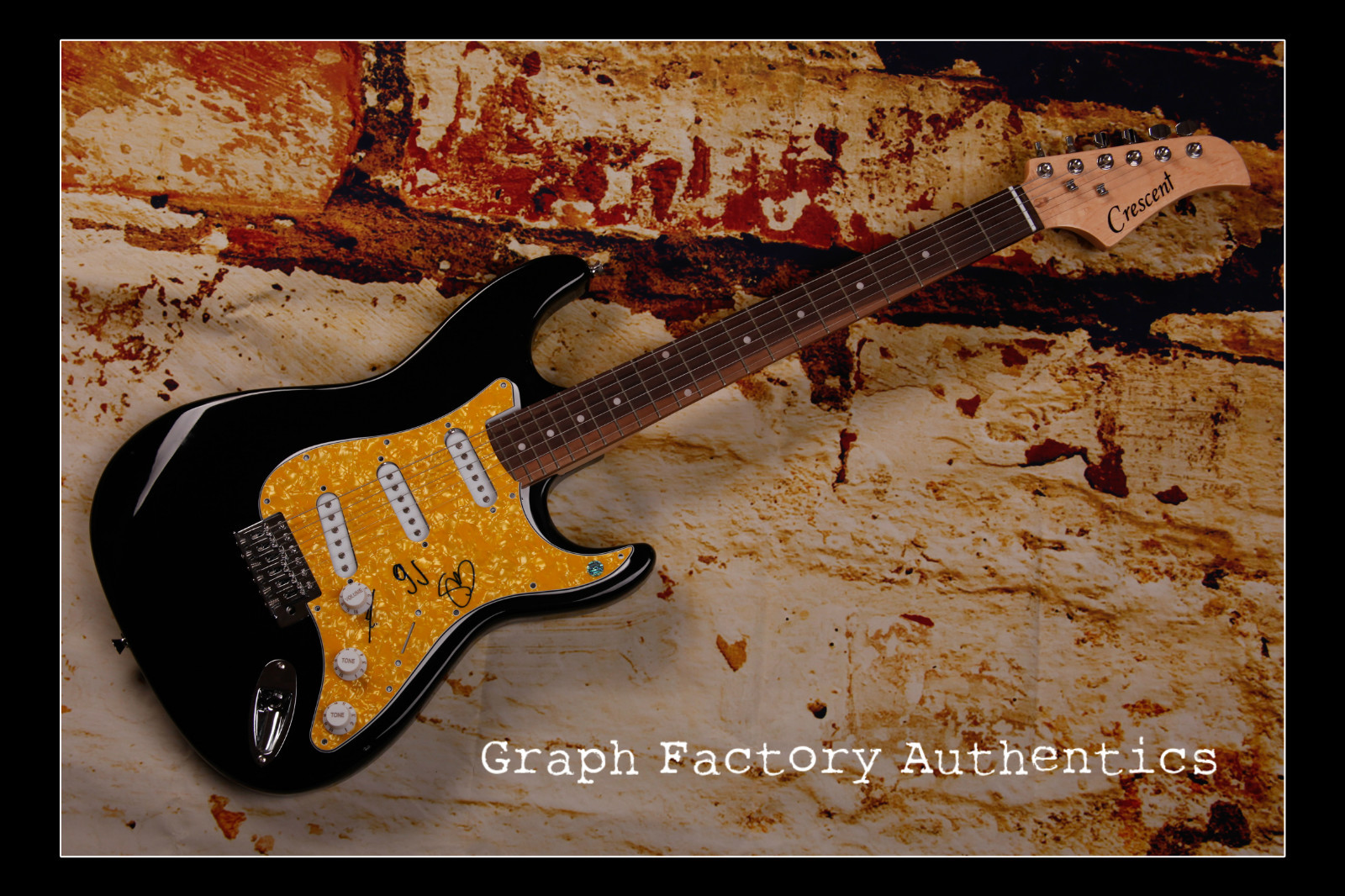 GFA Cool Kids Band * ECHOSMITH * Signed Electric Guitar E1 COA