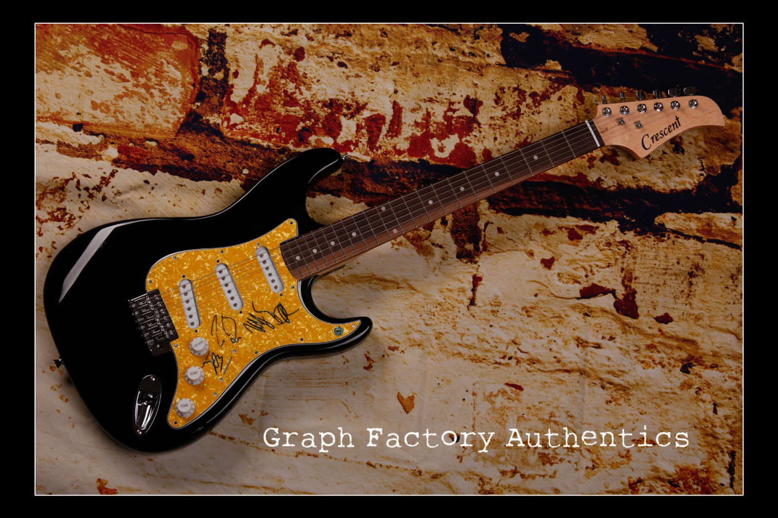 GFA Best Day of My Life * AMERICAN AUTHORS * Signed Electric Guitar COA