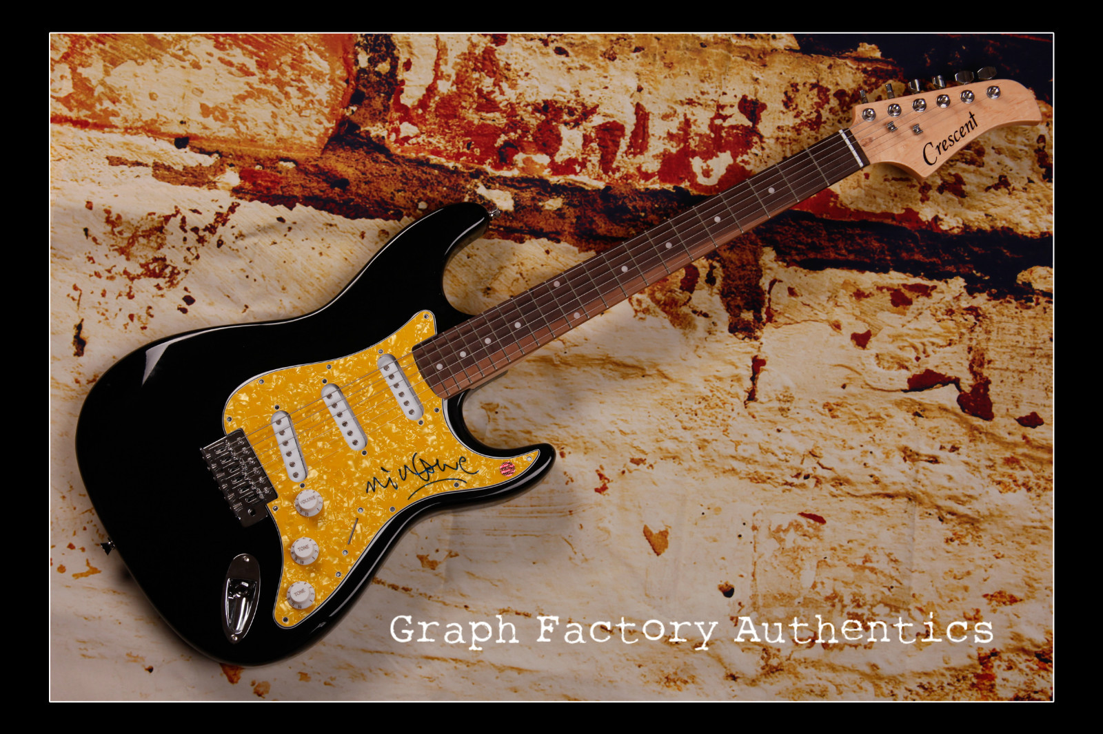 GFA Cruel to be Kind * NICK LOWE * Signed Electric Guitar N2 COA