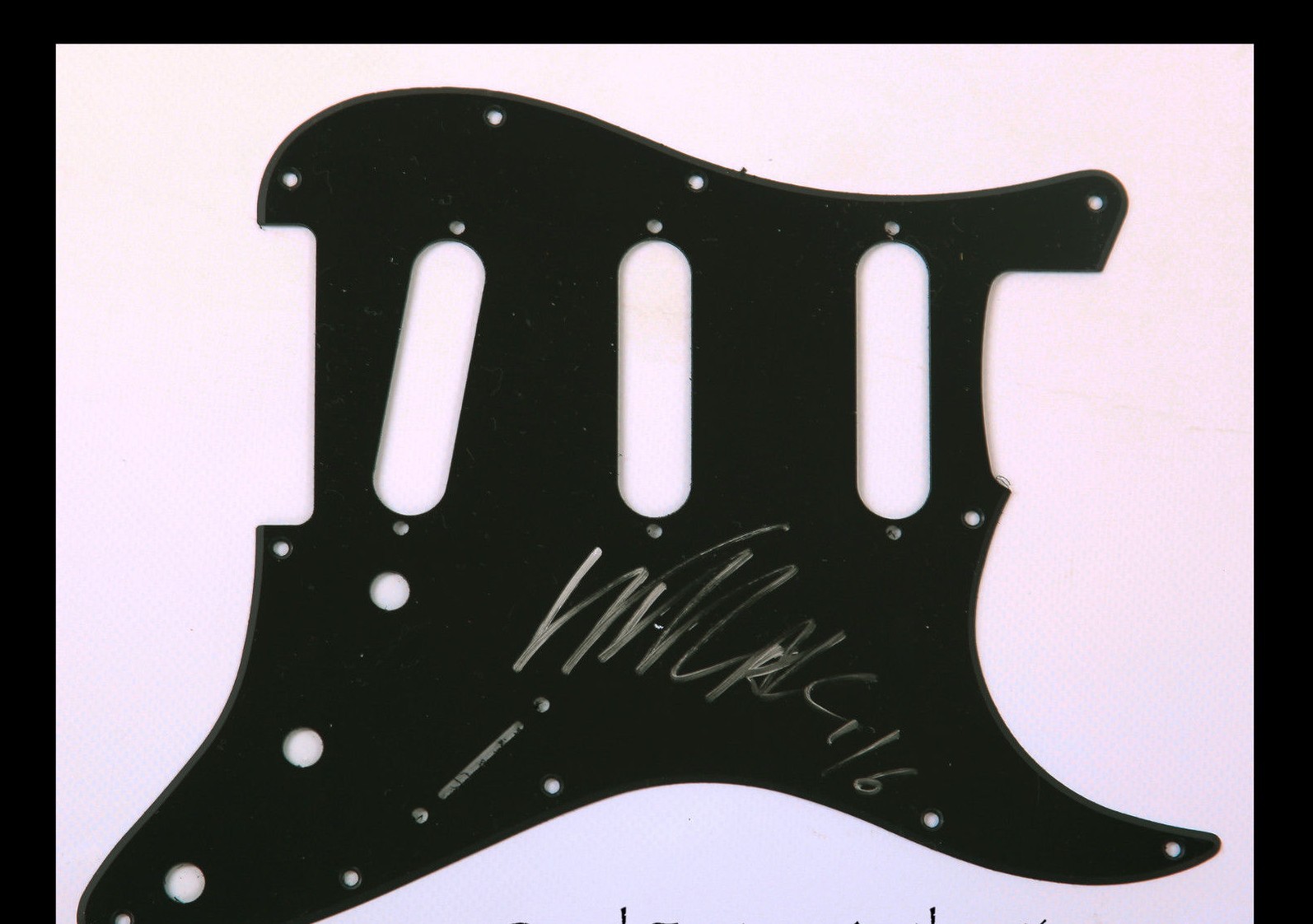 GFA Alice in Chains * WILLIAM DuVALL * Signed Electric Pickguard LA1 COA