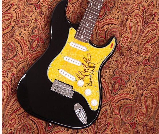 GFA Duo Band * BRAD WHITFORD / ST. HOLMES * Signed Electric Guitar AD1 PROOF COA