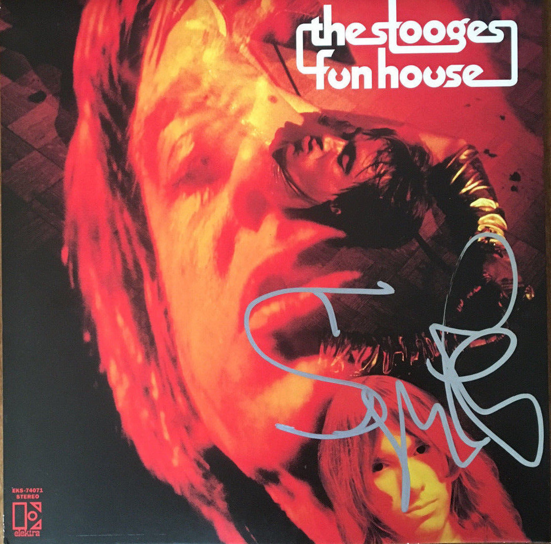 GFA The Stooges * IGGY POP * Signed New Record Album PROOF P2 COA