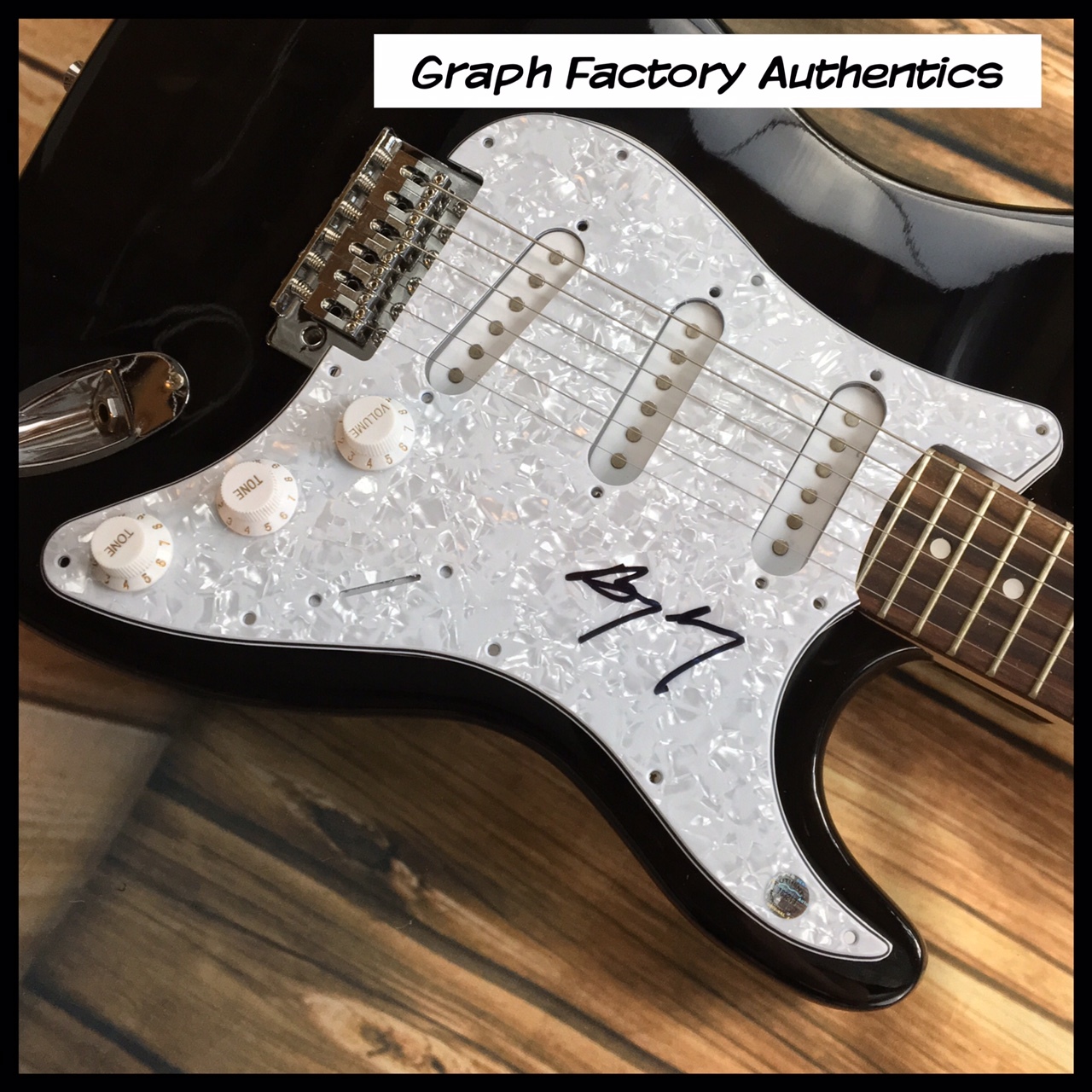 GFA Blues & Rock Producer * BARRY GOLDBERG * Signed Electric Guitar AD1 COA