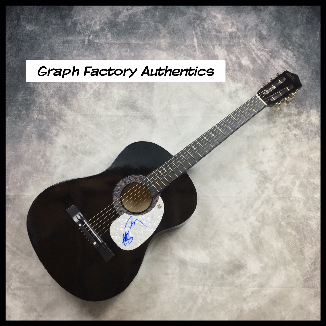 GFA Country Music Duo * LoCASH * Signed Acoustic Guitar AD1 COA