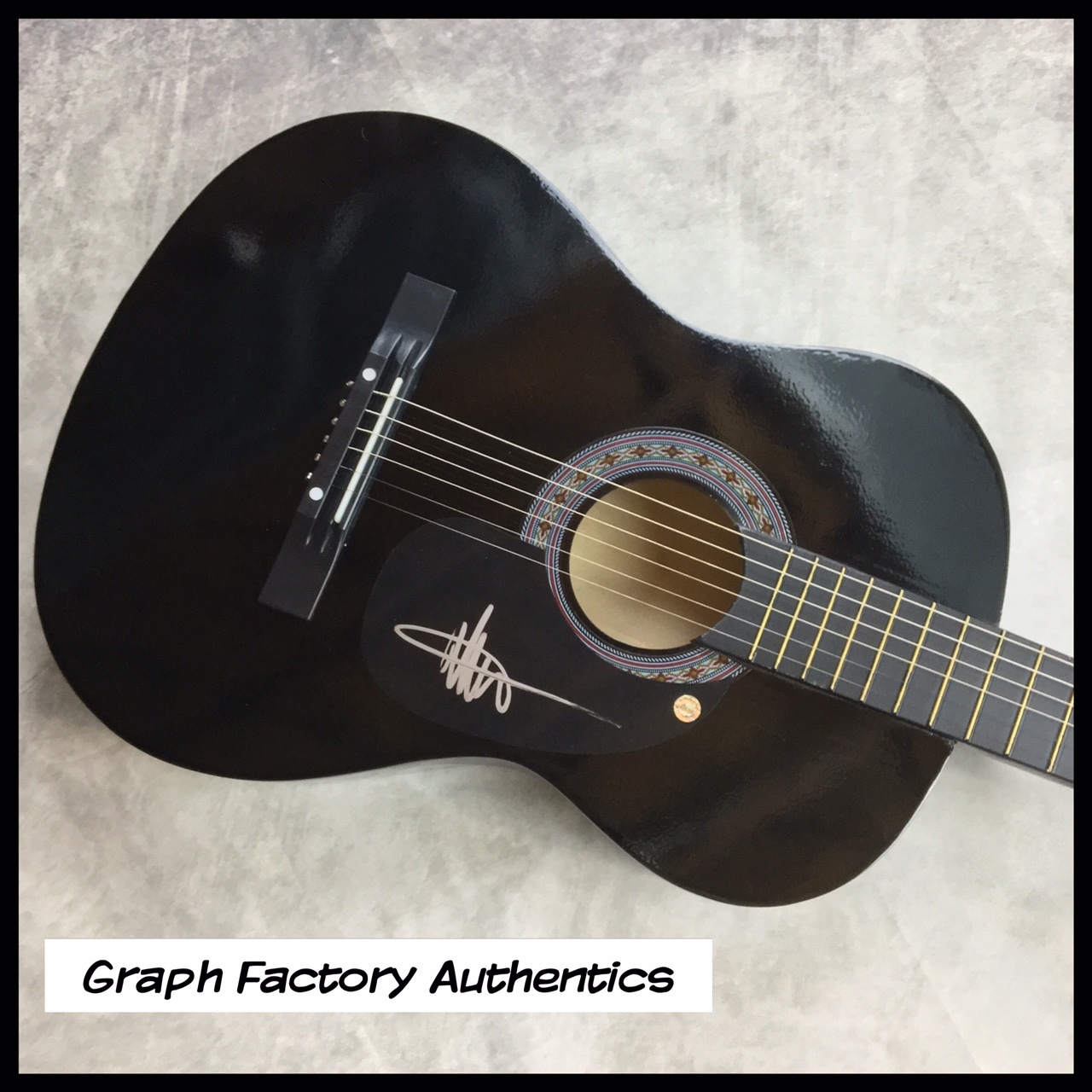 GFA Parachute Band Frontman * WILL ANDERSON * Signed Acoustic Guitar W3 COA