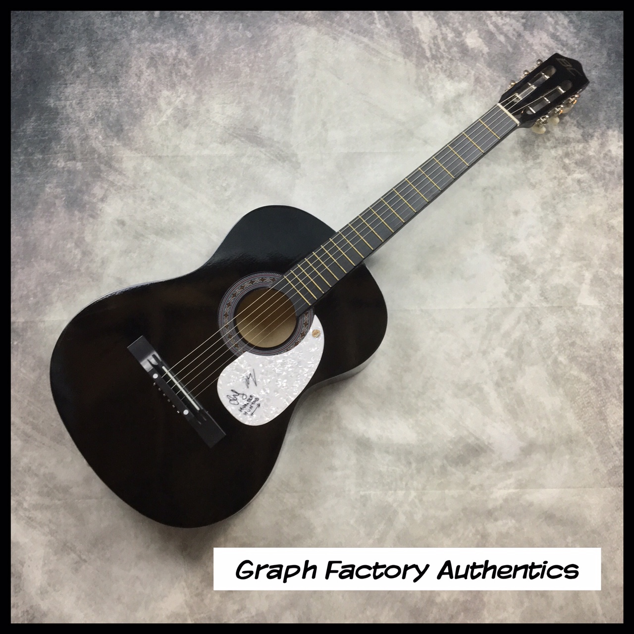 GFA Indie Pop Band * HUNTER HUNTED * Signed Acoustic Guitar COA