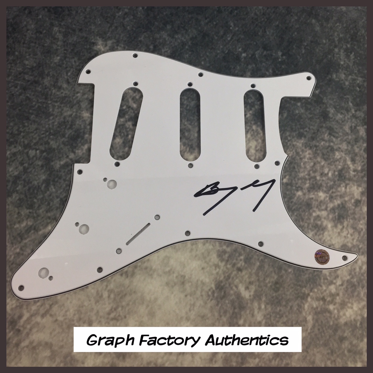GFA Blues Rock Legend * BARRY GOLDBERG * Signed Electric Pickguard B2 COA