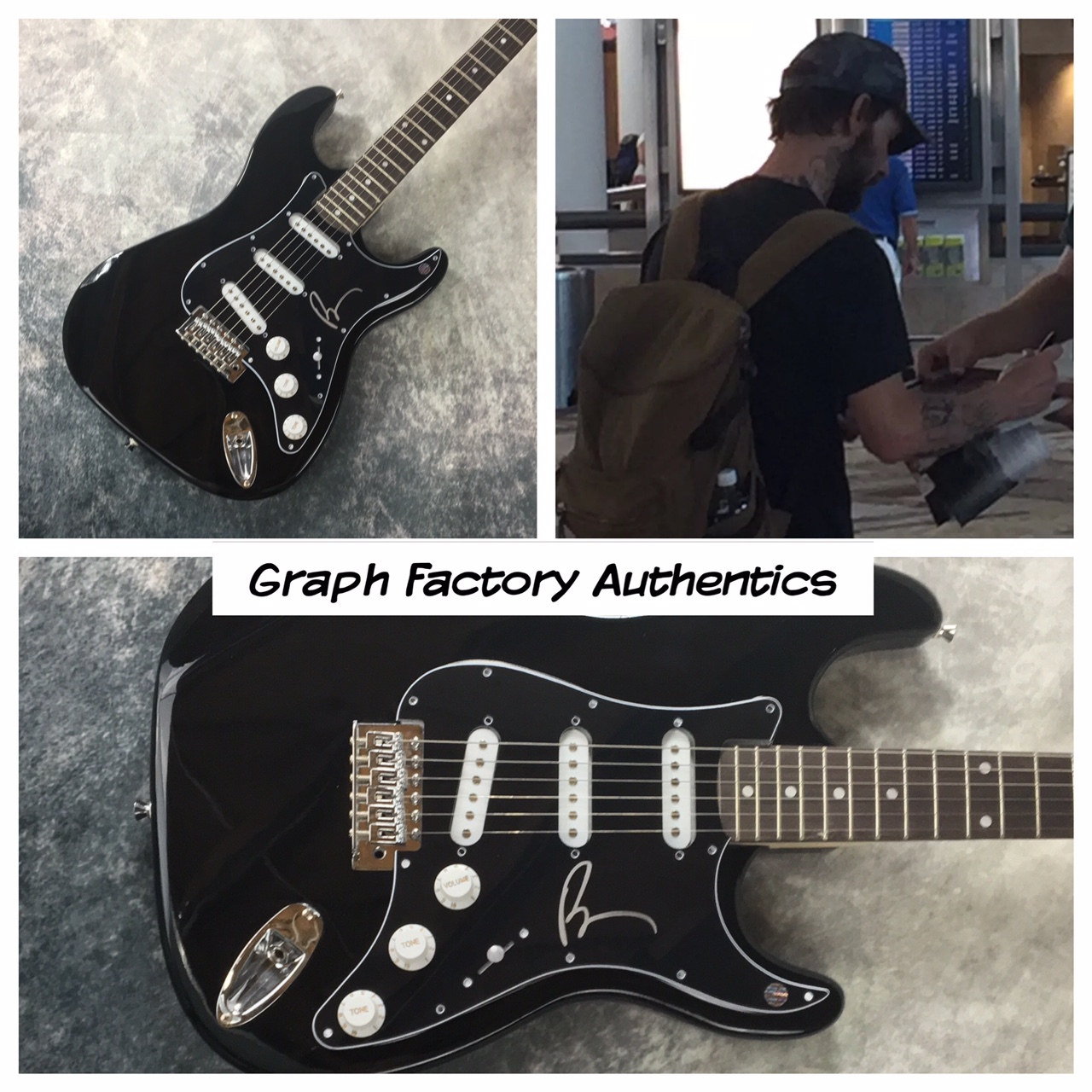 GFA Band of Horses * BEN BRIDWELL * Signed Electric Guitar PROOF B2 COA
