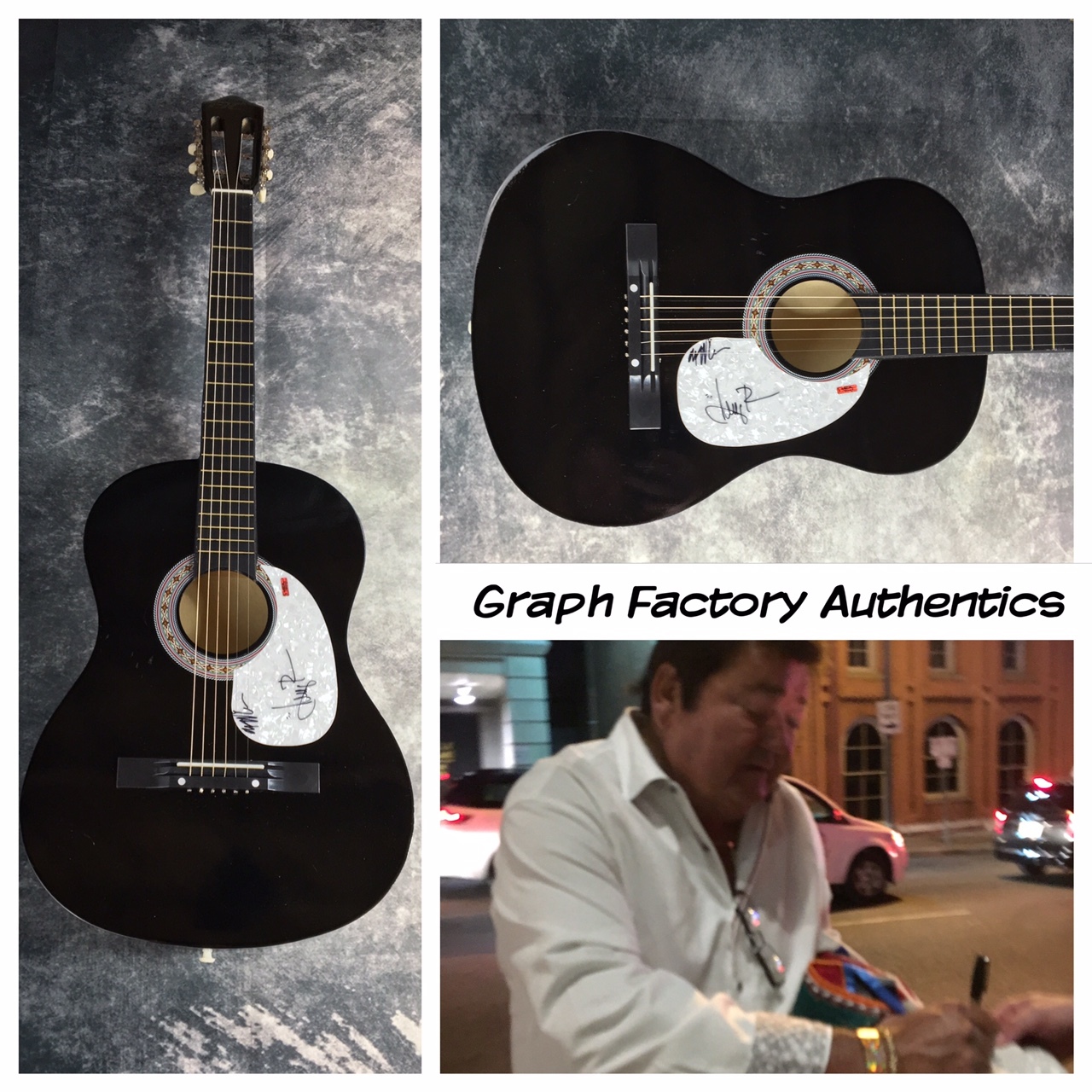 GFA Country Comedy Duo * WILLIAM and REE * Signed Acoustic Guitar PROOF COA