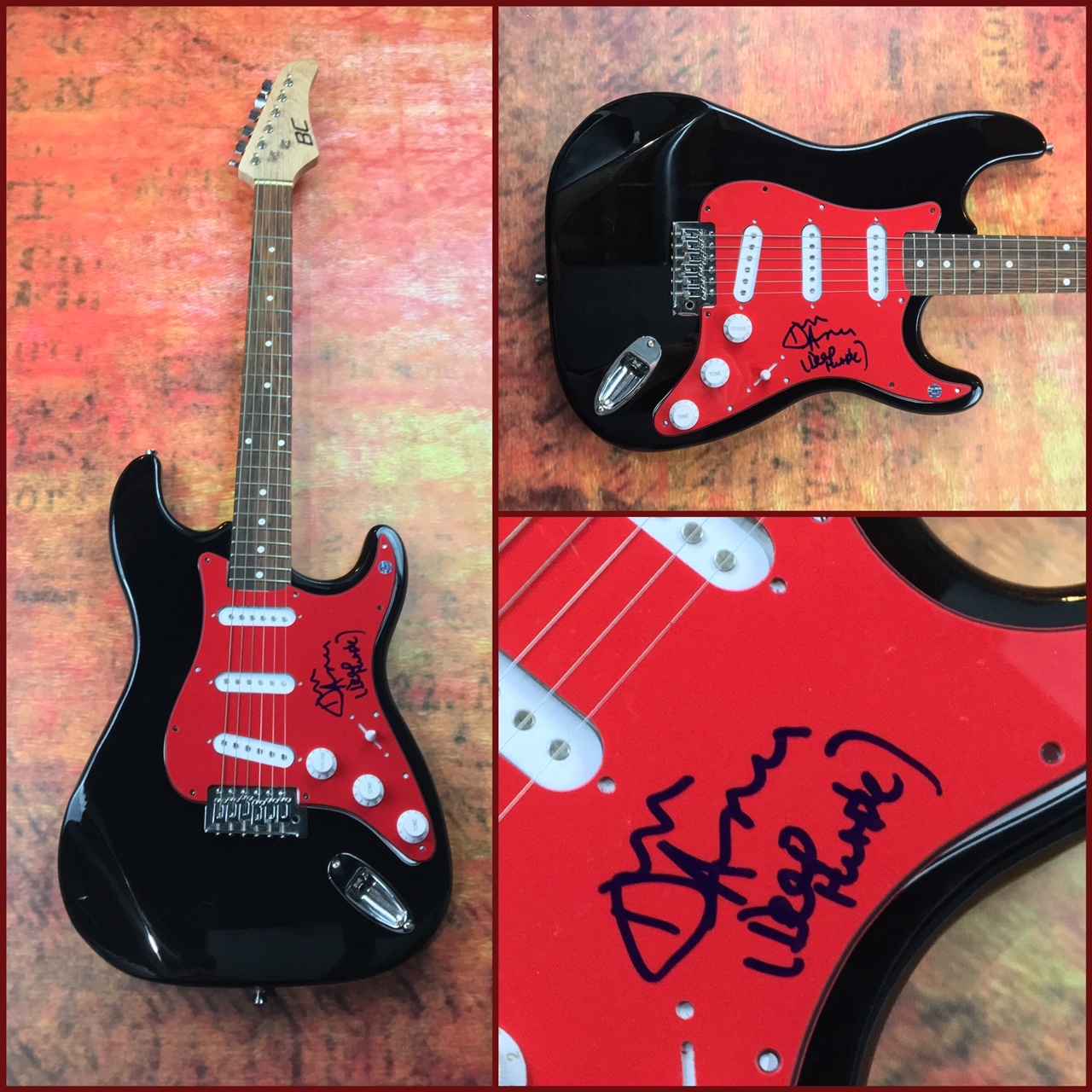 GFA Deep Purple Rock Band * DON AIREY * Signed Autograph Electric Guitar AD1 COA