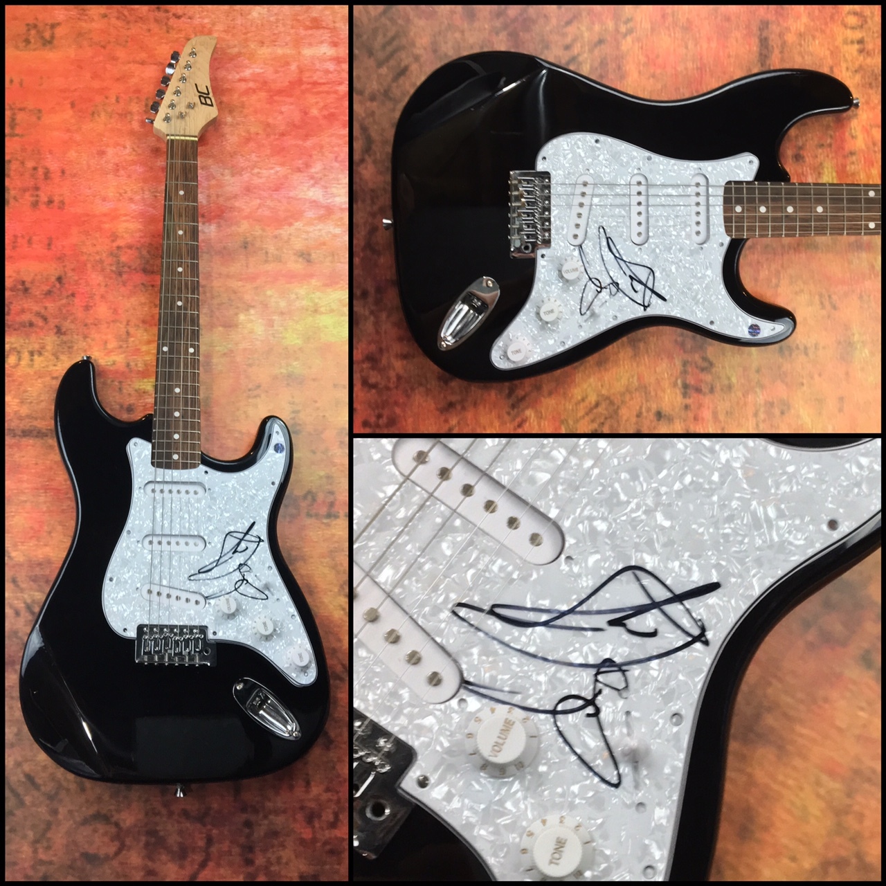 GFA Sexy Pop Singer * JESSICA SIMPSON * Signed Electric Guitar AD2 COA