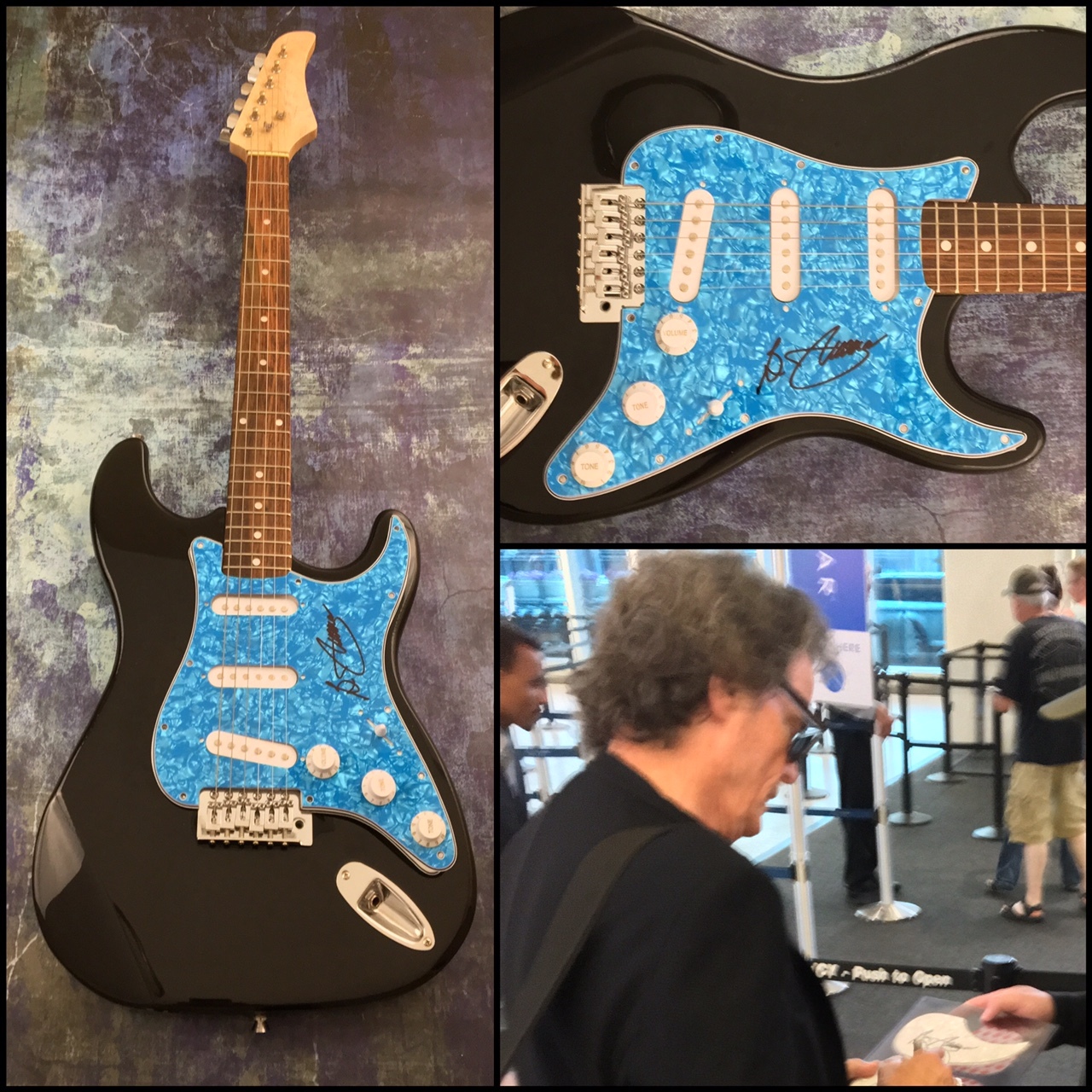 GFA Hooked on a Feeling * B.J. THOMAS * Signed Autograph Electric Guitar AD1 COA