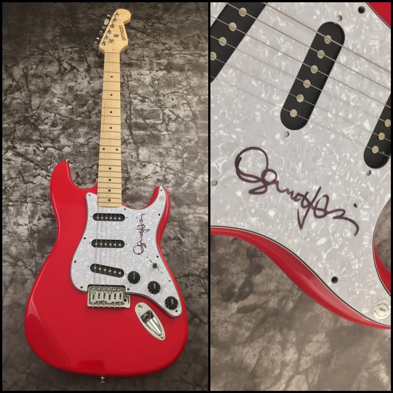 GFA Deep Purple * GLEN HUGHES * Signed Autographed Electric Guitar AD1 COA