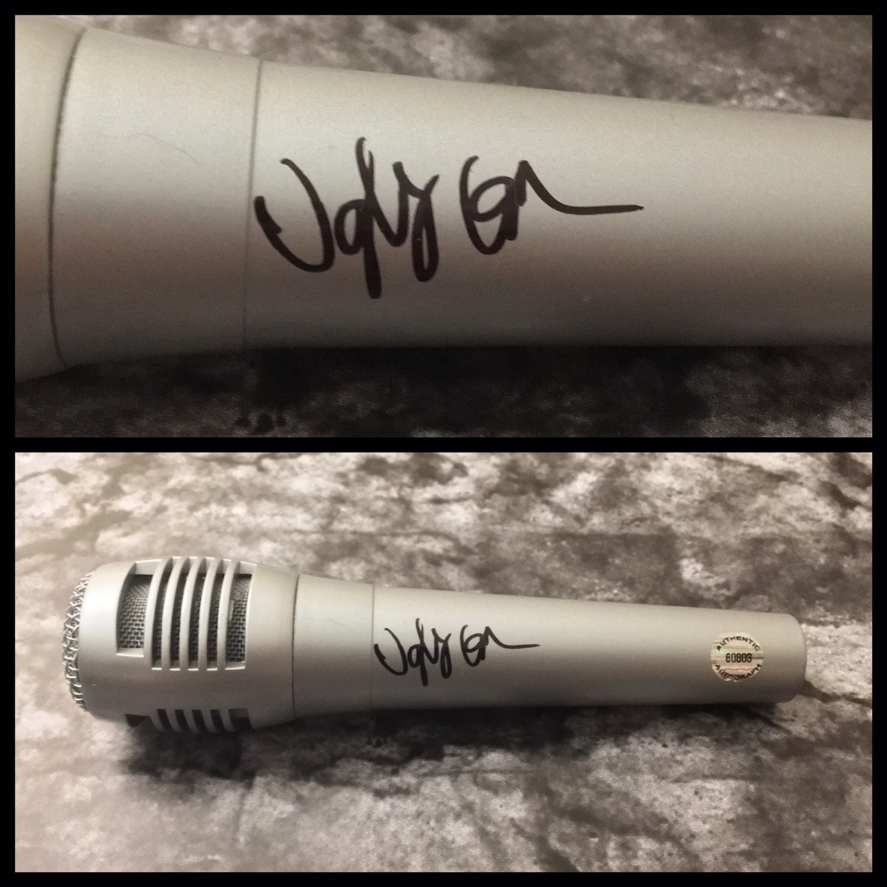 GFA Water - Royce Davison * UGLY GOD * Signed Autographed Microphone AD1 COA