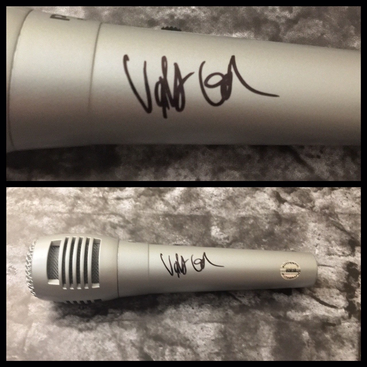 GFA Water - Royce Davison * UGLY GOD * Signed Autographed Microphone AD2 COA