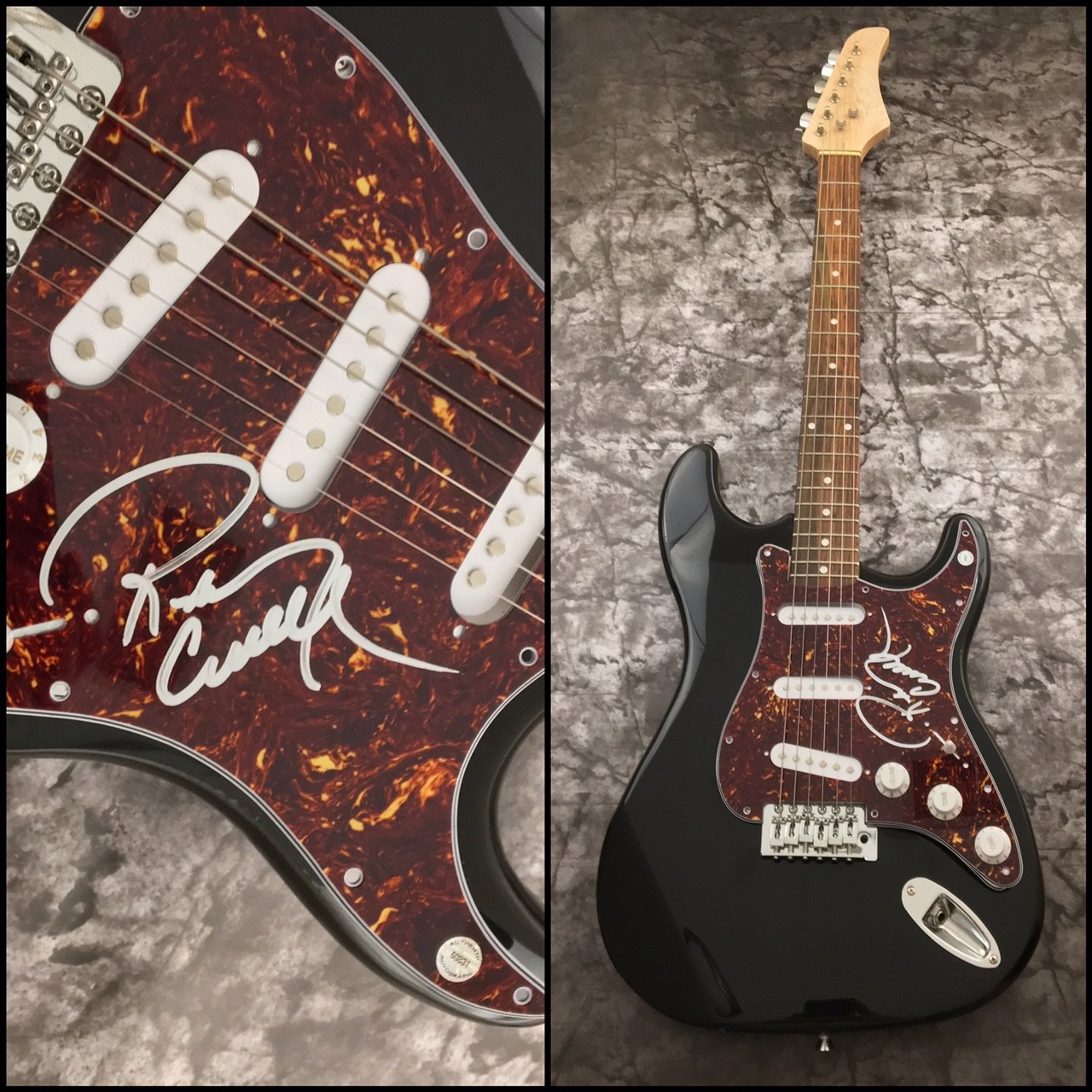 GFA Diamonds & Dirt * RODNEY CROWELL * Signed Autograph Electric Guitar AD1 COA