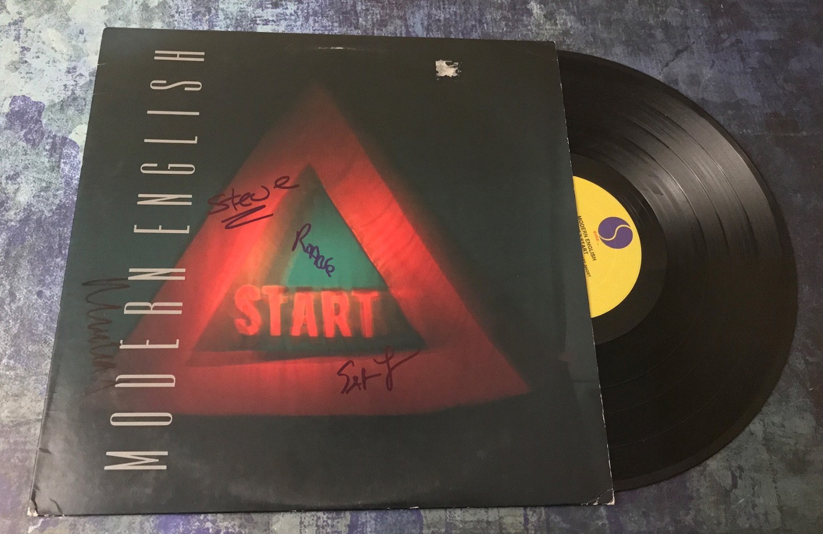 GFA Stop Start Vinyl * MODERN ENGLISH * Signed Record Album AD1 COA