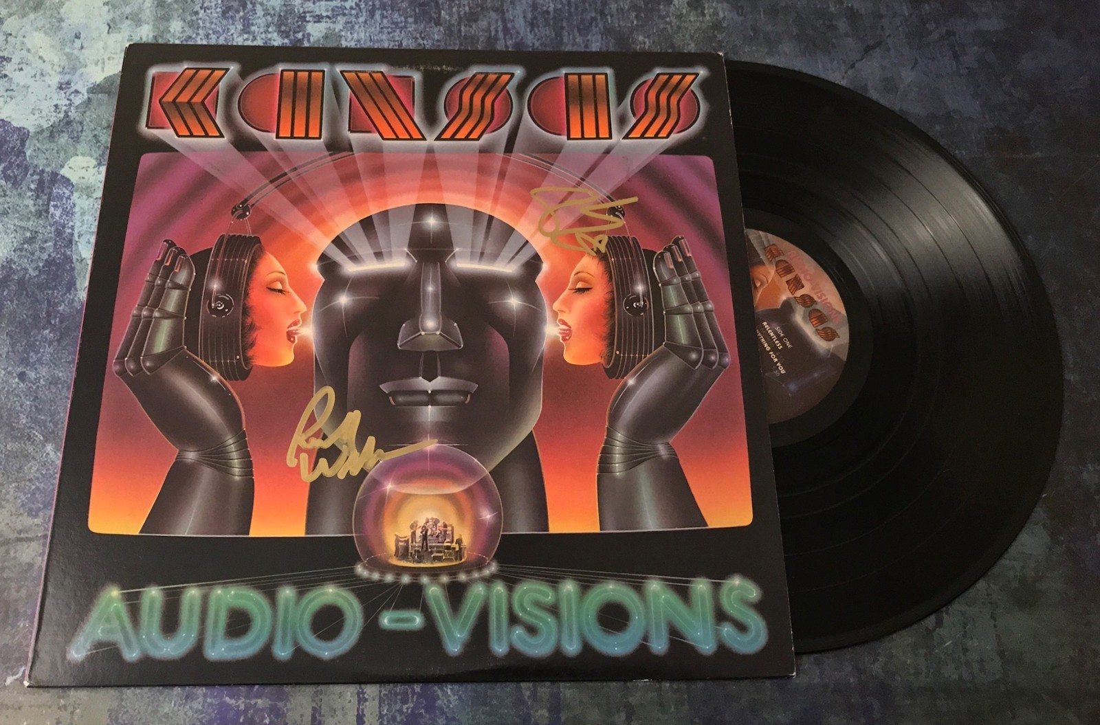 GFA Phil Ehart & Rich Williams * KANSAS BAND * Signed Record Album K3 COA