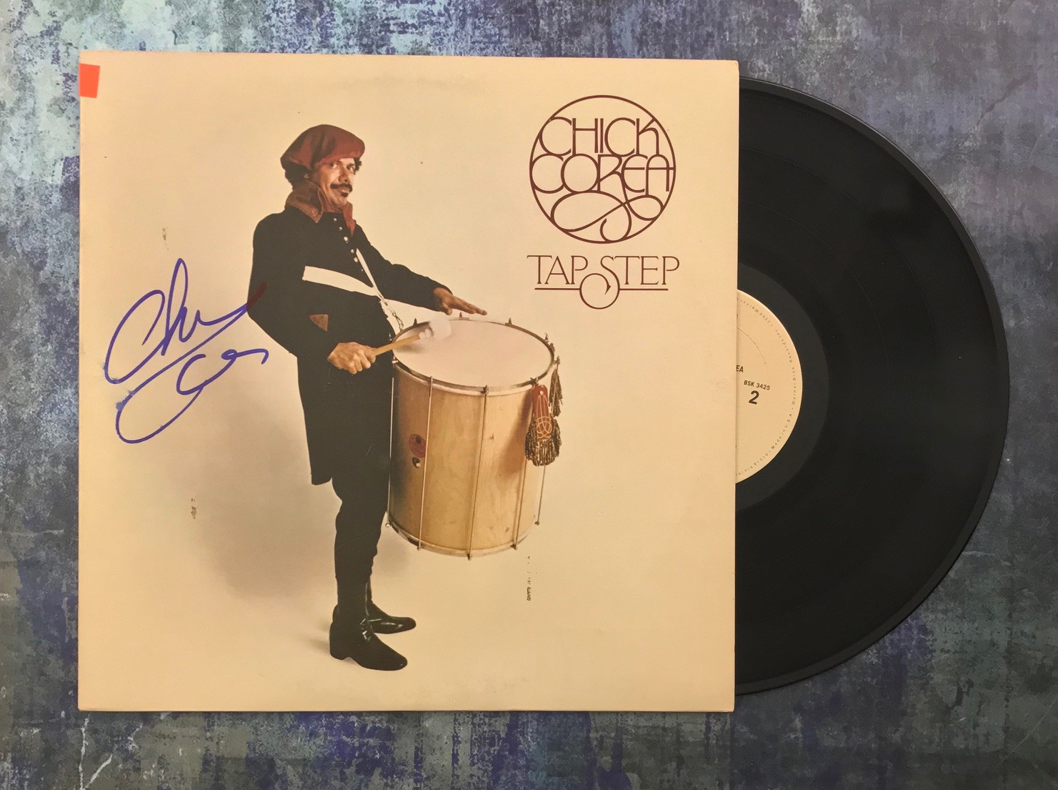 GFA Tap Step * CHICK COREA * Signed Autographed Record Album PROOF AD3 COA