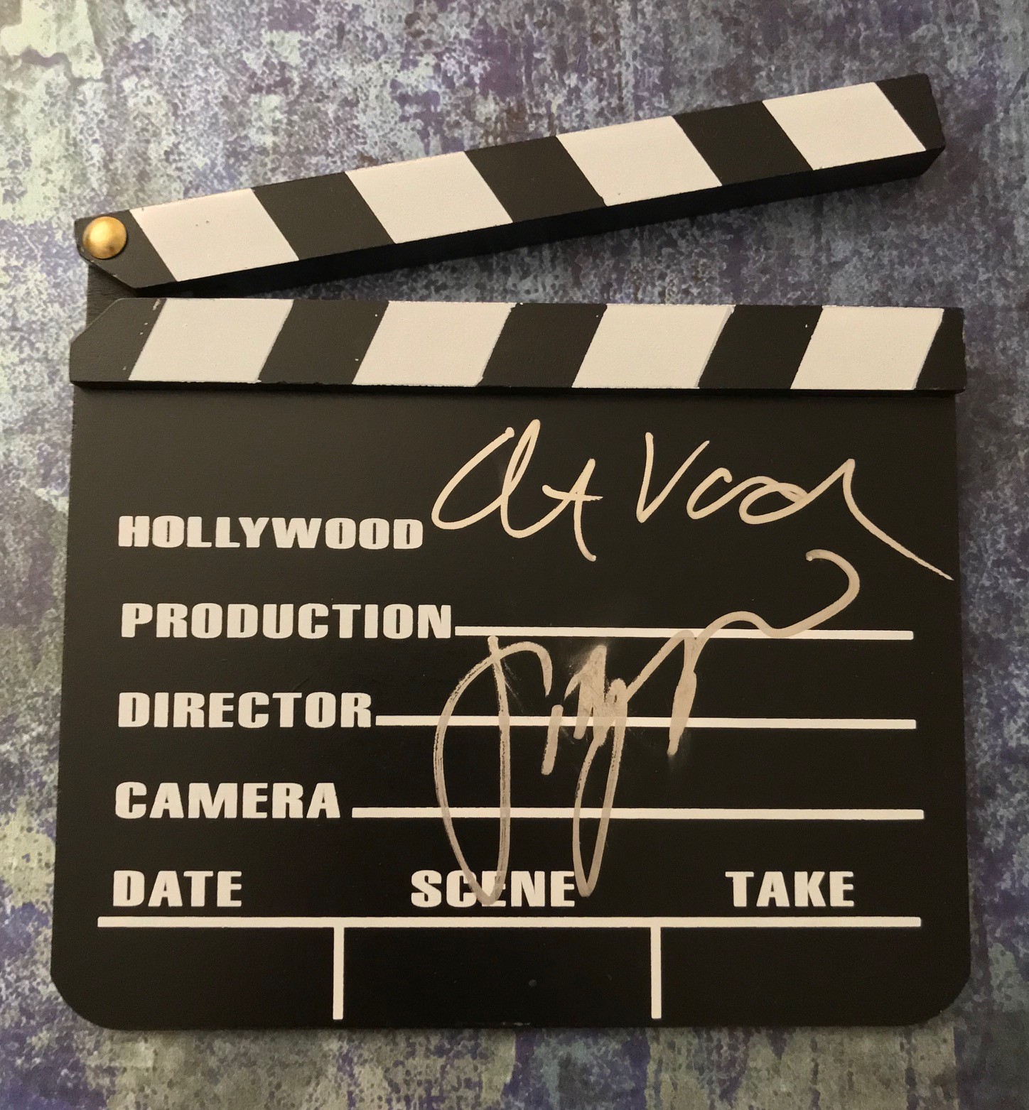 GFA Todd Haynes & Christine Vachon * POISON * Signed Director Clapboard COA