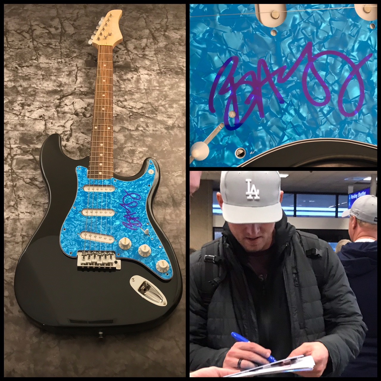 GFA Like I Loved You Country Star * BRETT YOUNG * Signed Electric Guitar COA