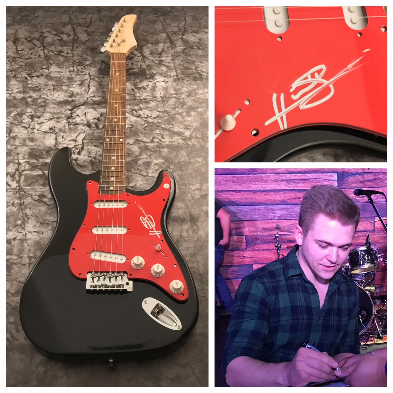 GFA I Want Crazy Country Star * HUNTER HAYES * Signed Electric Guitar PROOF COA