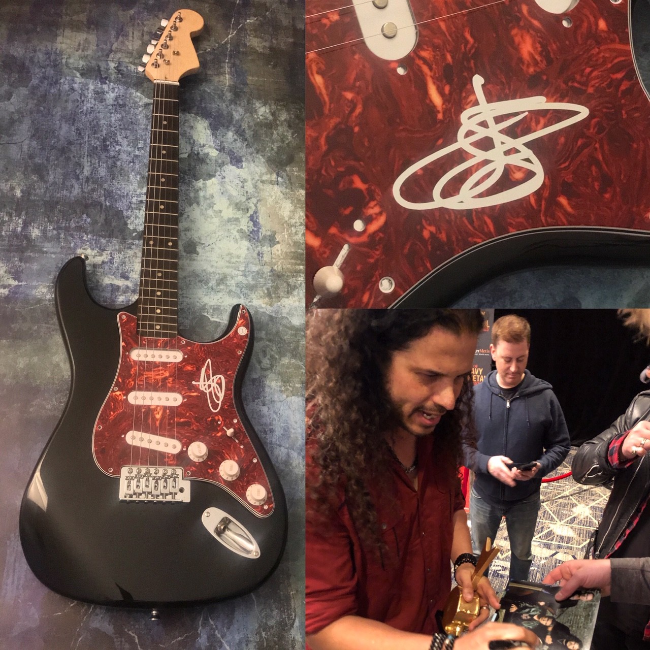 GFA Yngwie Malmsteen Singer * JEFF SCOTT SOTO * Signed Electric Guitar COA