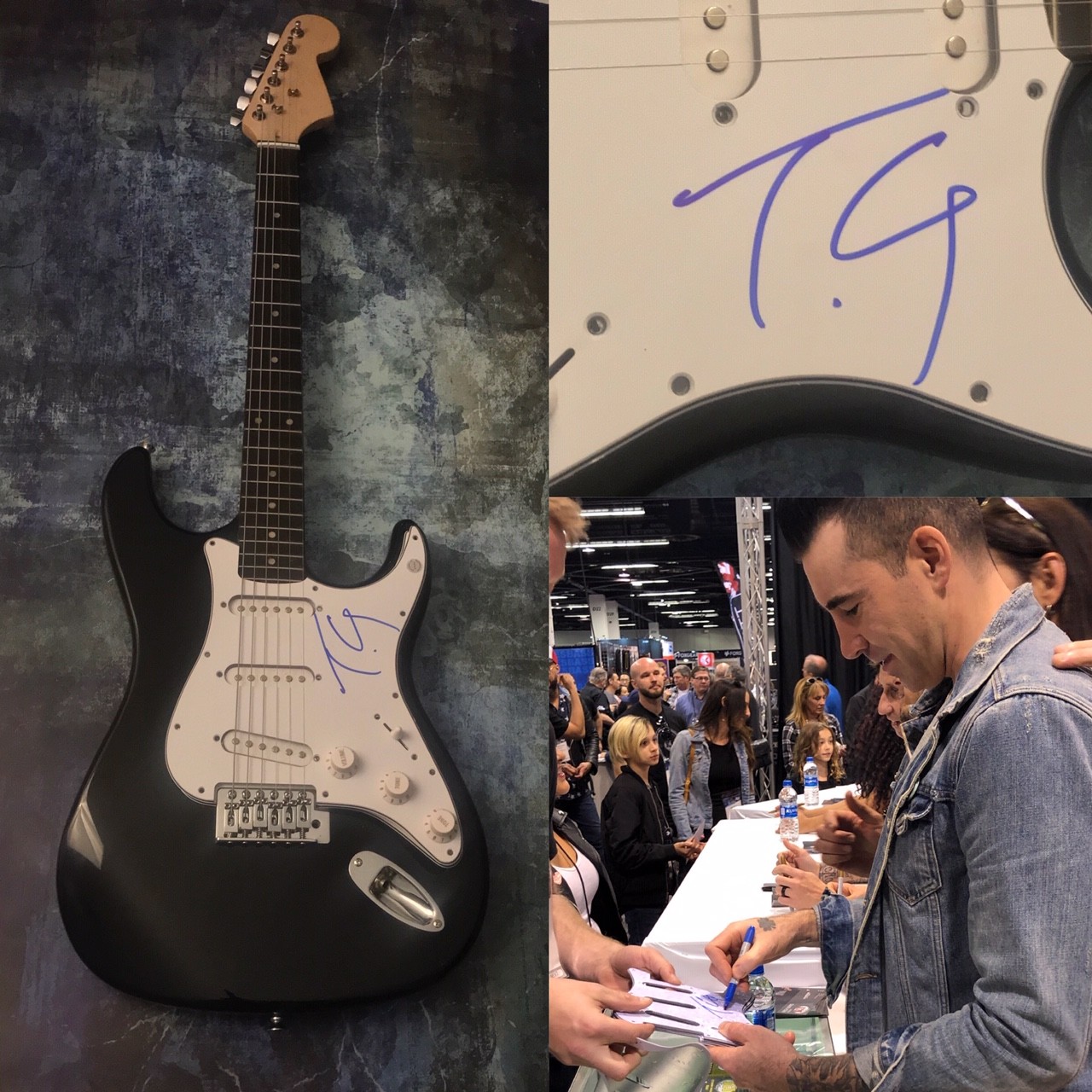 GFA Theory of a Deadman * TYLER CONNOLLY * Signed Electric Guitar PROOF T2 COA