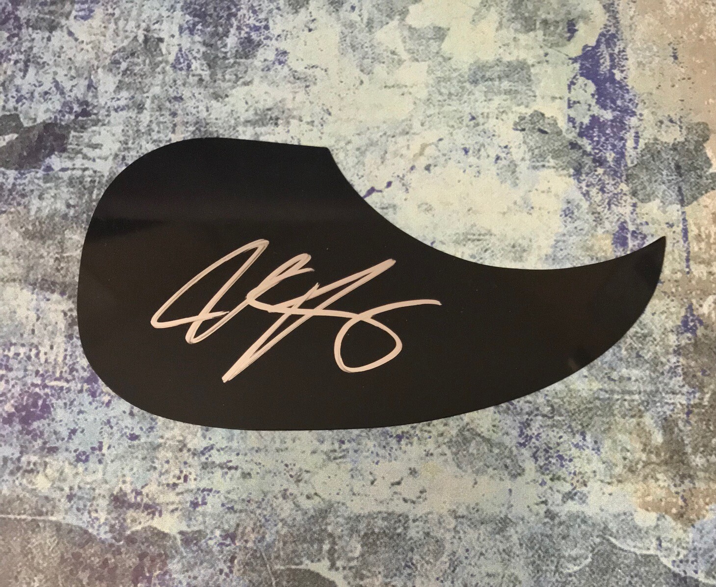 GFA Turn Around Guitarist * JONNY LANG * Signed Acoustic Pickguard AD1 COA