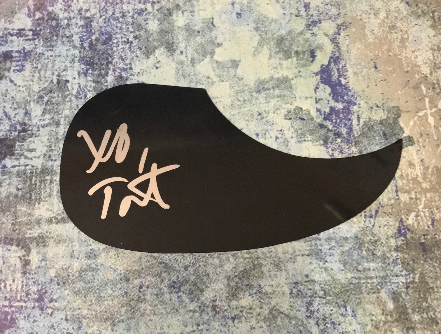 GFA Last American Idol * TRENT HARMON * Signed Acoustic Pickguard PROOF COA