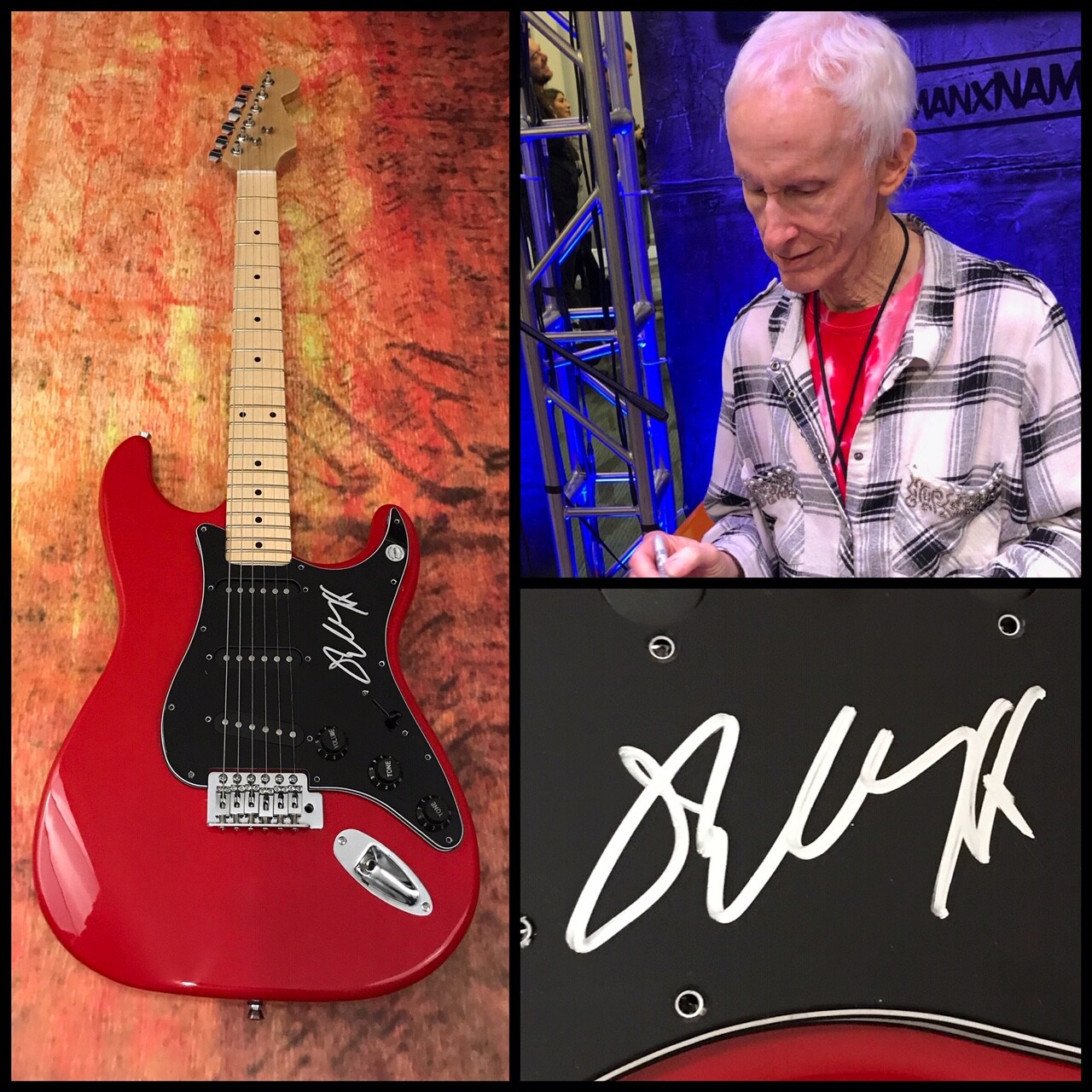 GFA The Doors Guitarist * ROBBY KRIEGER * Signed Electric Guitar PROOF R2 COA