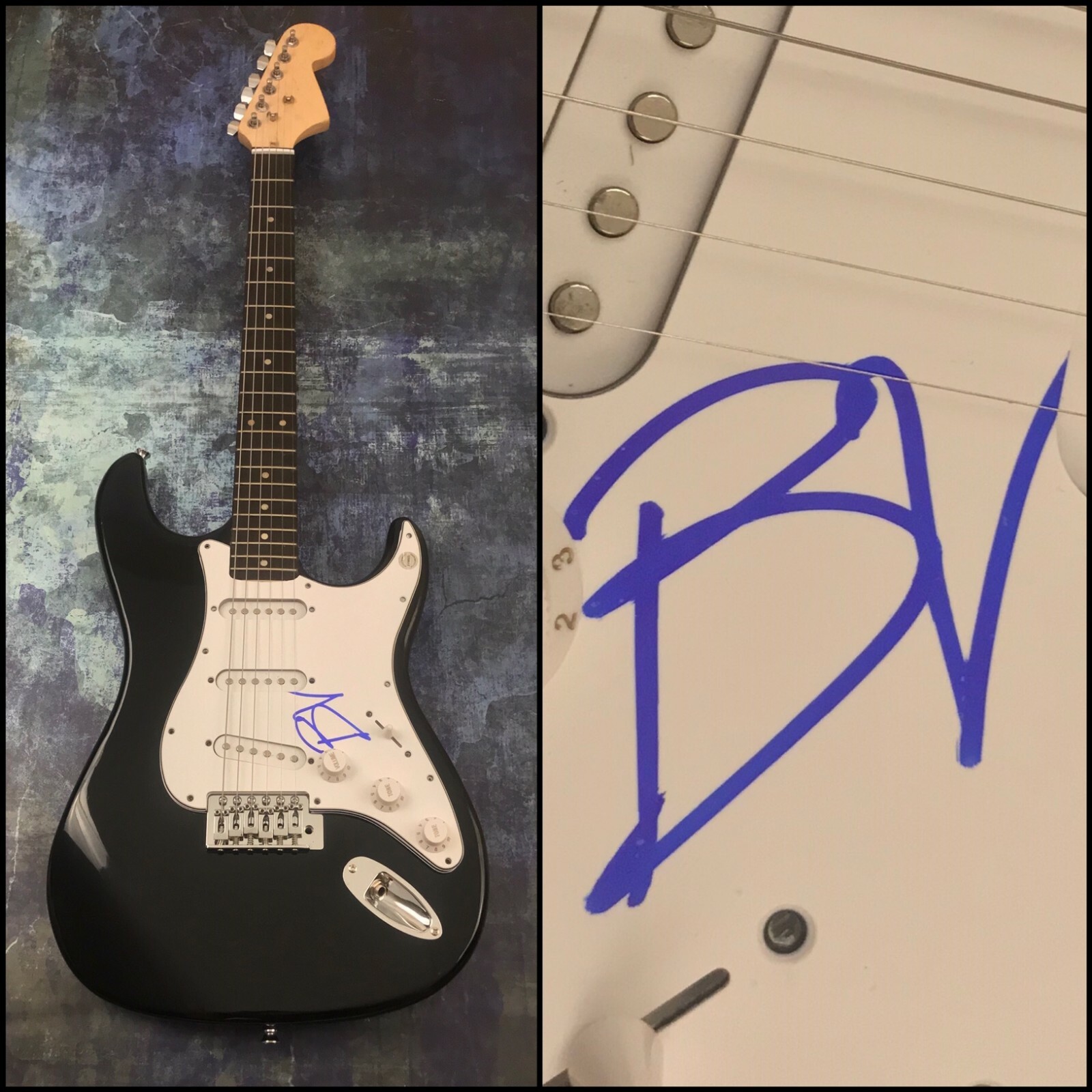 GFA Drew Barrymore La La Land * BRYCE VINE * Signed Electric Guitar COA
