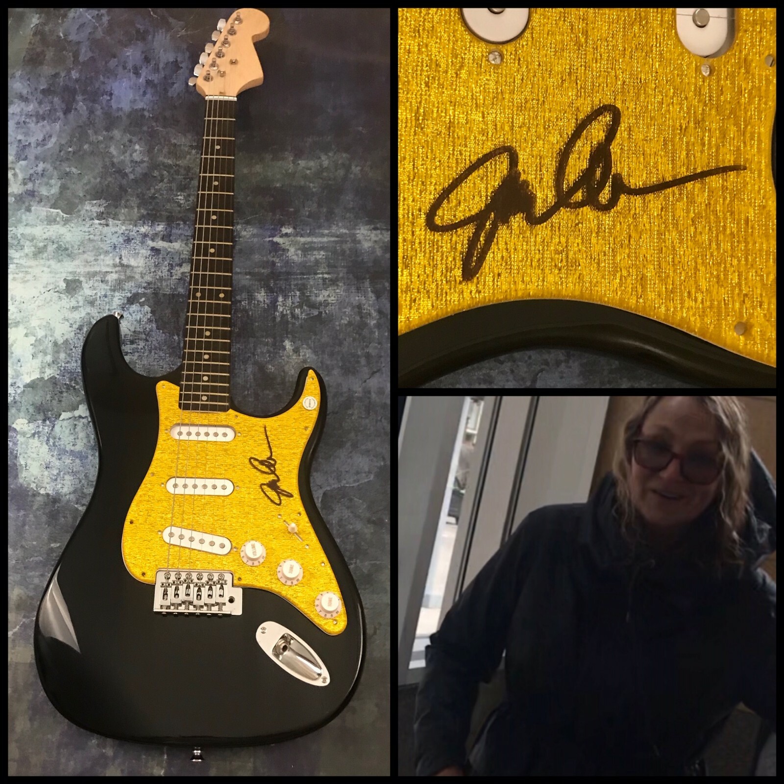 GFA Relish One of Us * JOAN OSBORNE * Signed Electric Guitar PROOF J3 COA