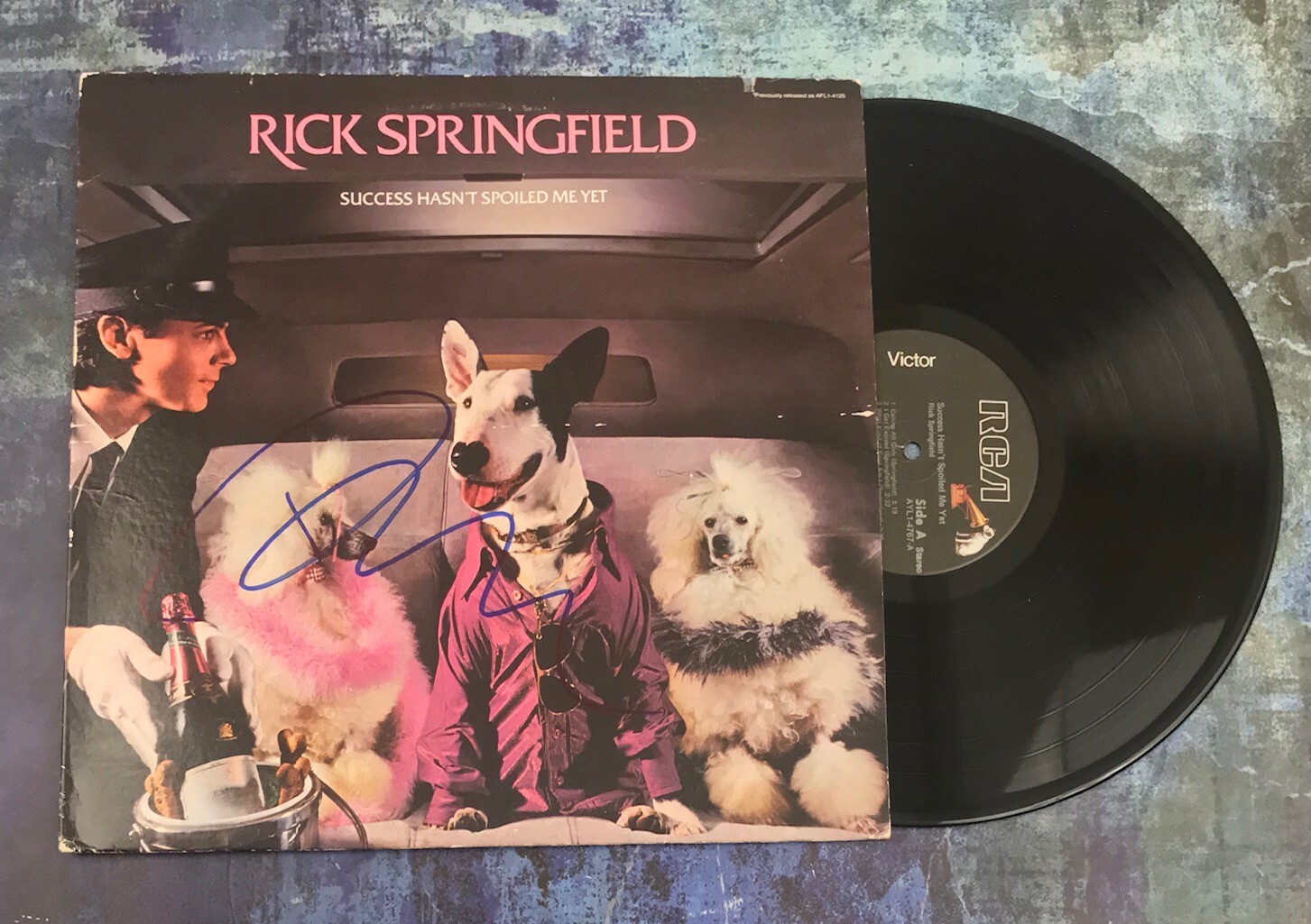 GFA Success Hasn't Spoiled Me Yet * RICK SPRINGFIELD * Signed Record Album COA
