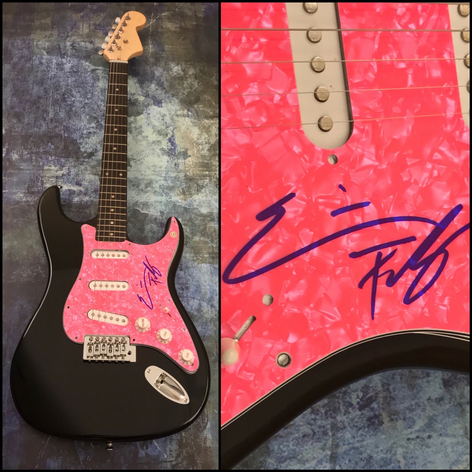 GFA Friday Night Country Star * ERIC PASLAY * Signed Electric Guitar PROOF COA