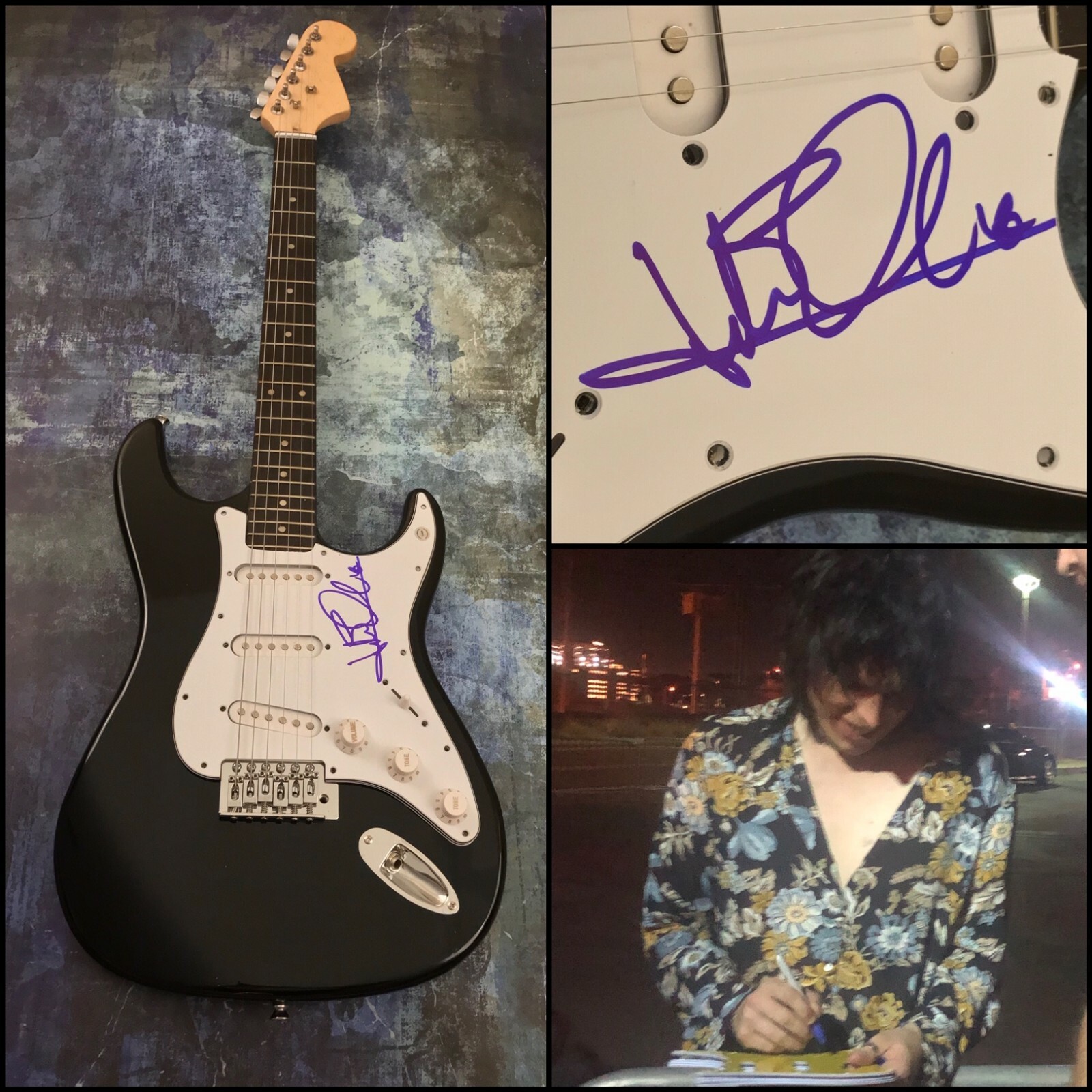 GFA The Struts Band Singer * LUKE SPILLER * Signed Electric Guitar PROOF L2 COA