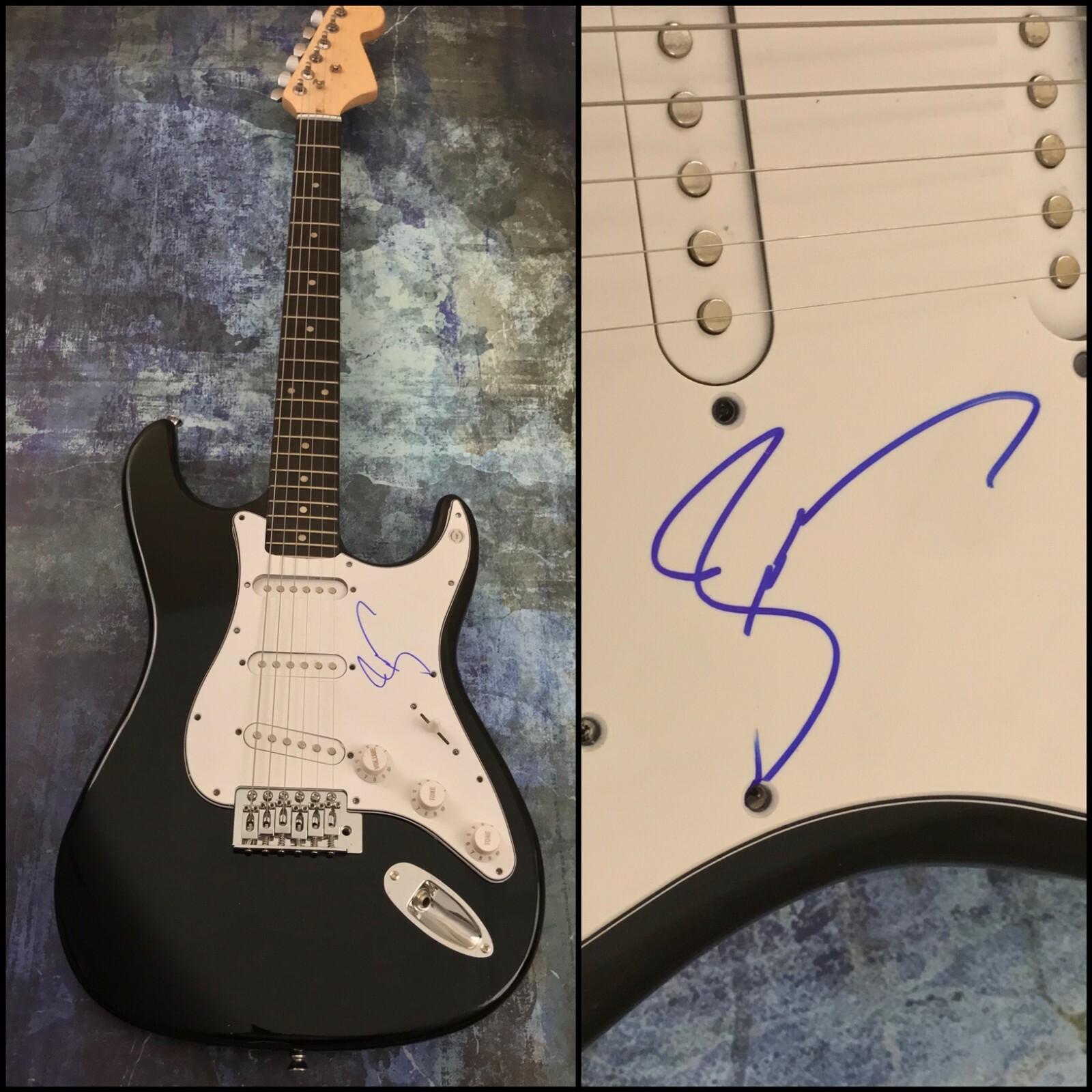 GFA Blessthefall Band Hard Feelings * BEAU BOKAN * Signed Electric Guitar B1 COA