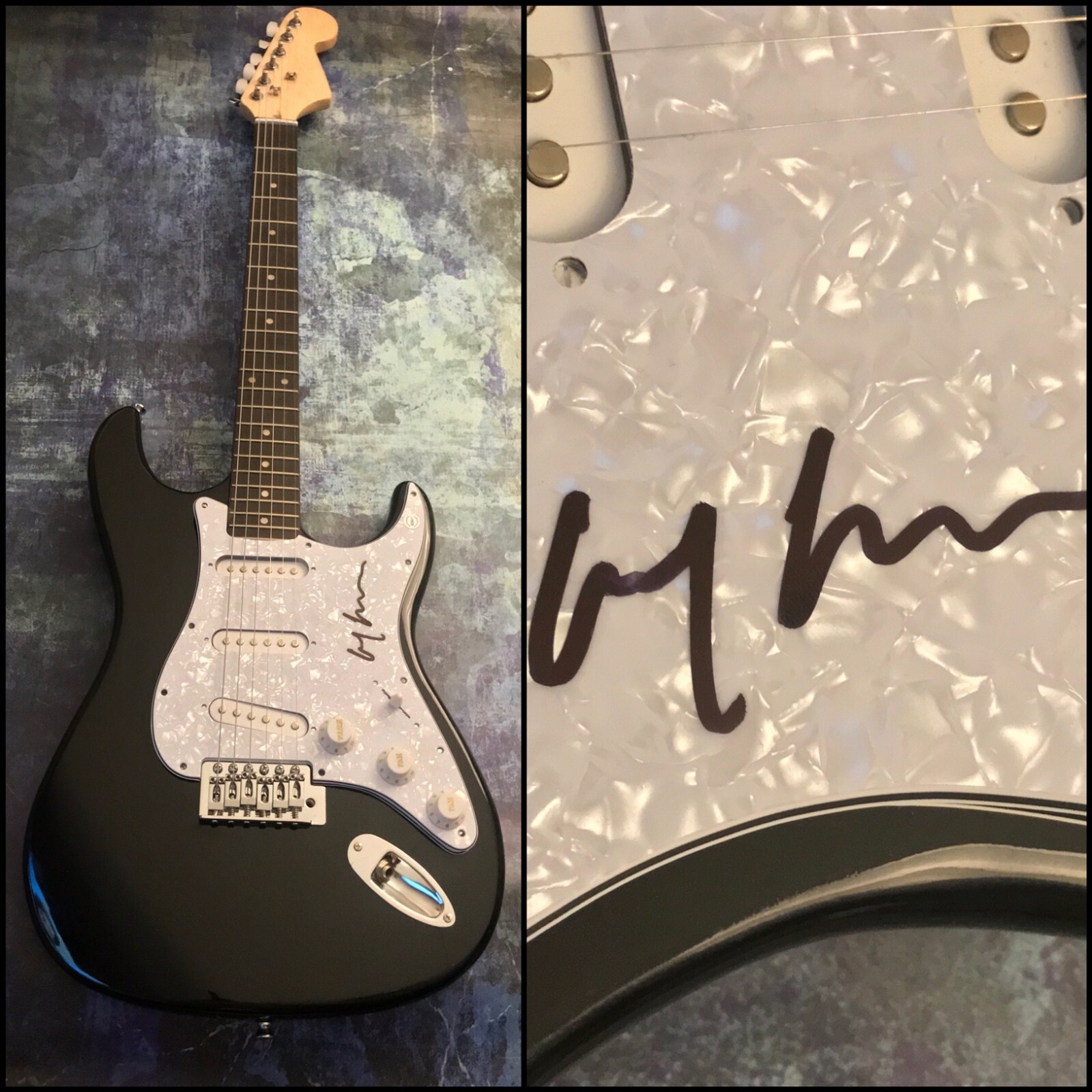 GFA The New Pornographers Band * A.C. NEWMAN * Signed Electric Guitar COA