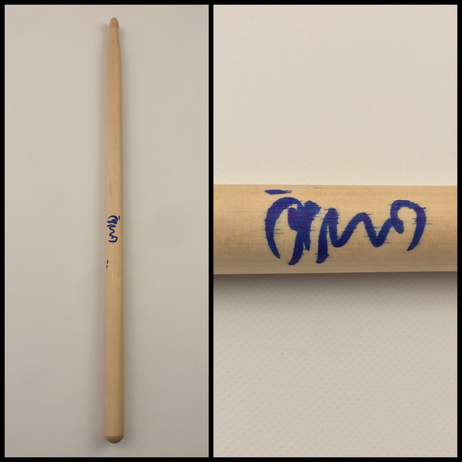 GFA SWITCHFOOT BAND DRUMMER * CHAD BUTLER * SIGNED DRUMSTICK C4 COA COLLECTIBLE MEMORABILIA