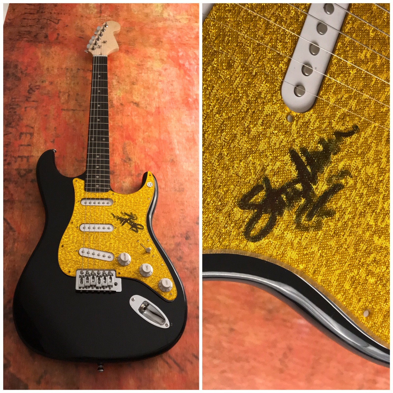 GFA Deep Purple Guitarist * STEVE MORSE * Signed Electric Guitar COA