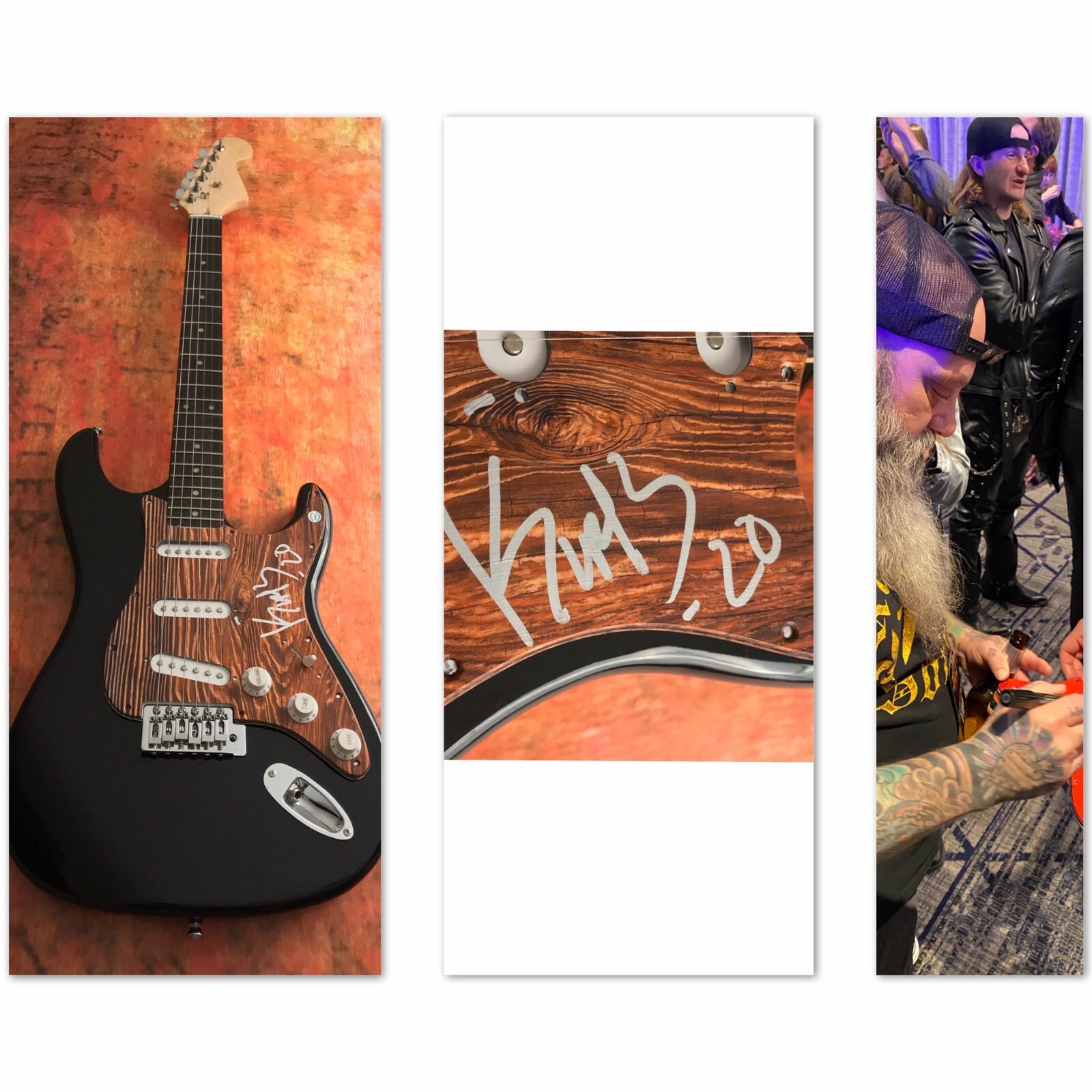 GFA Crowbar & Down Guitarist * KIRK WINDSTEIN * Signed Electric Guitar PROOF COA