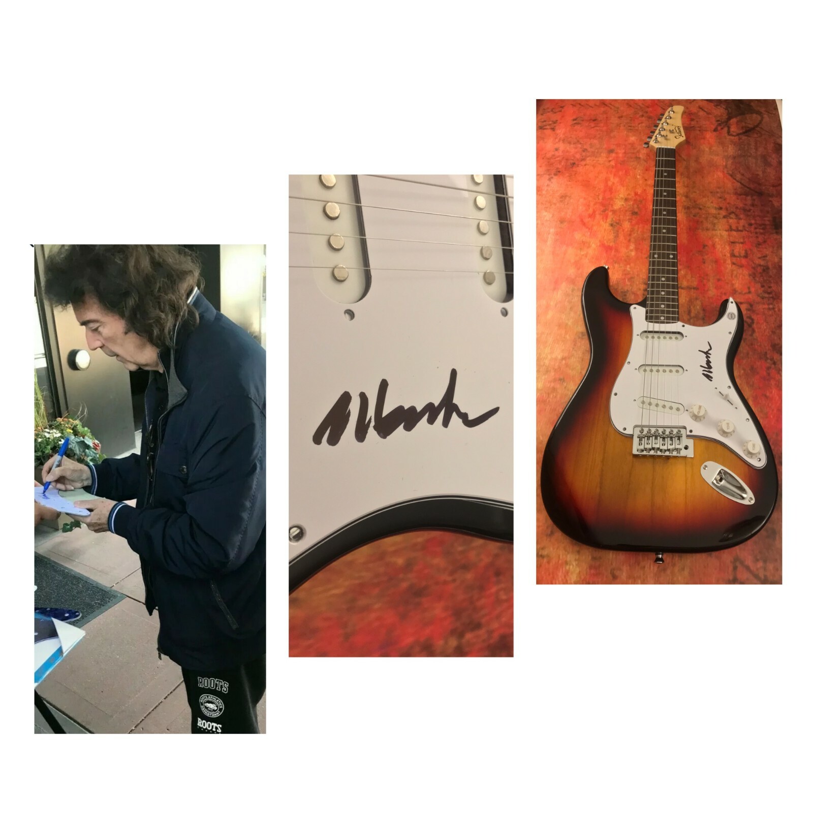 GFA Genesis Band Guitarist * STEVE HACKETT * Signed Electric Guitar PROOF S4 COA