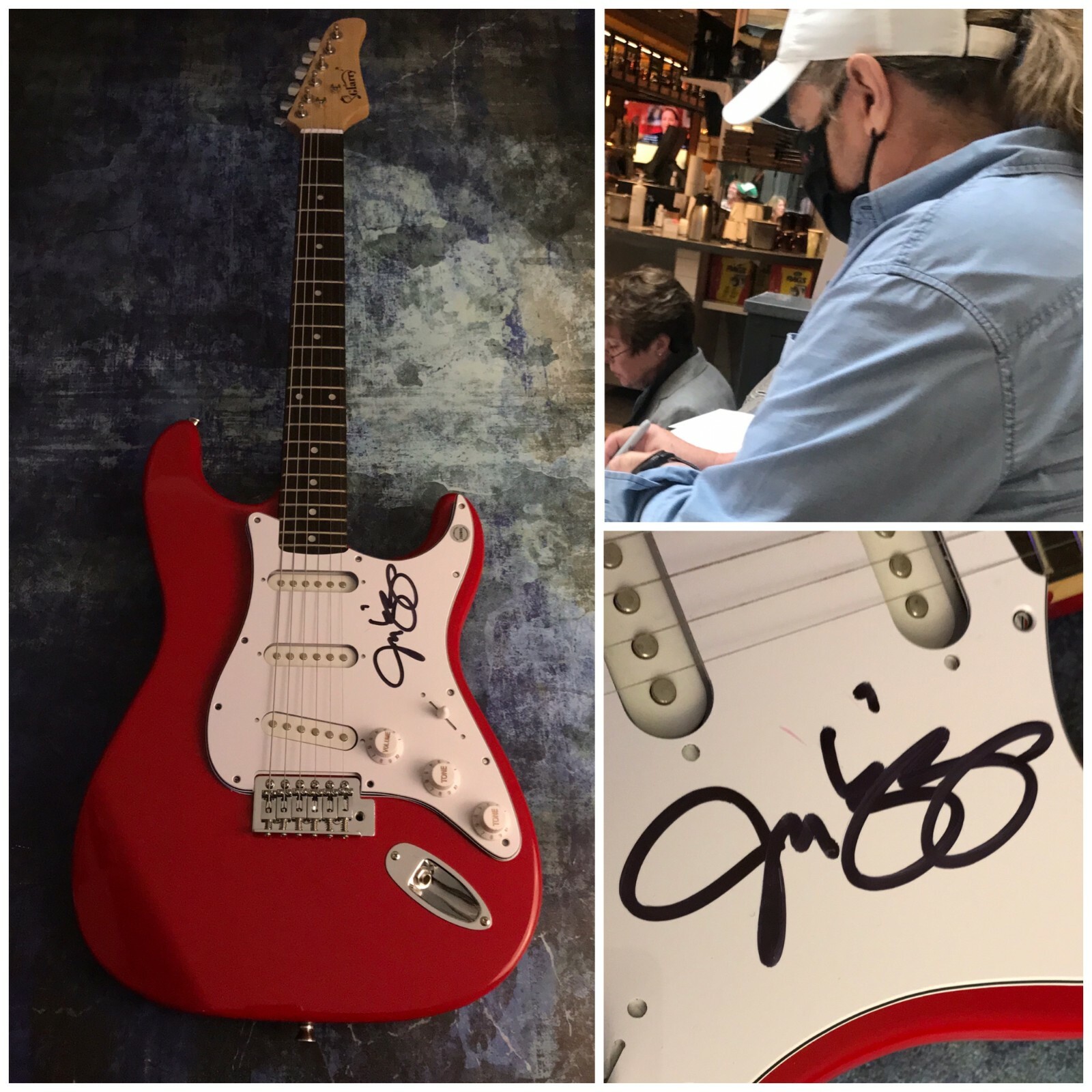 GFA 38 Special Band Guitarist * JERRY RIGGS * Signed Electric Guitar PROOF B COA