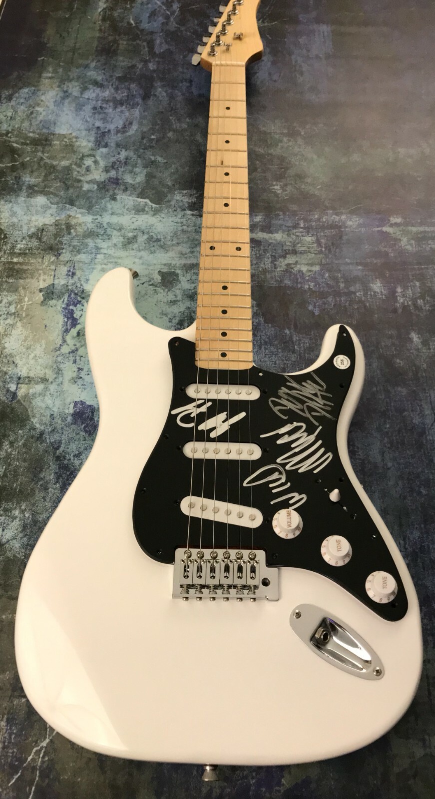 GFA Don Jeff Pilson & Mick Brown * DOKKEN * Signed Electric Guitar PROOF AD4 COA