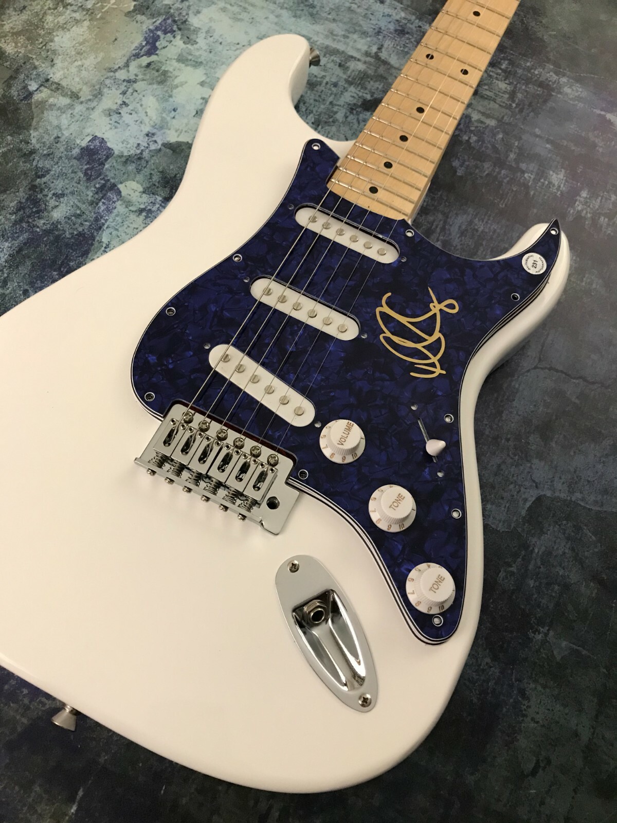 GFA O.A.R. Crazy Game of Poker * MARC ROBERGE * Signed Electric Guitar PROOF COA