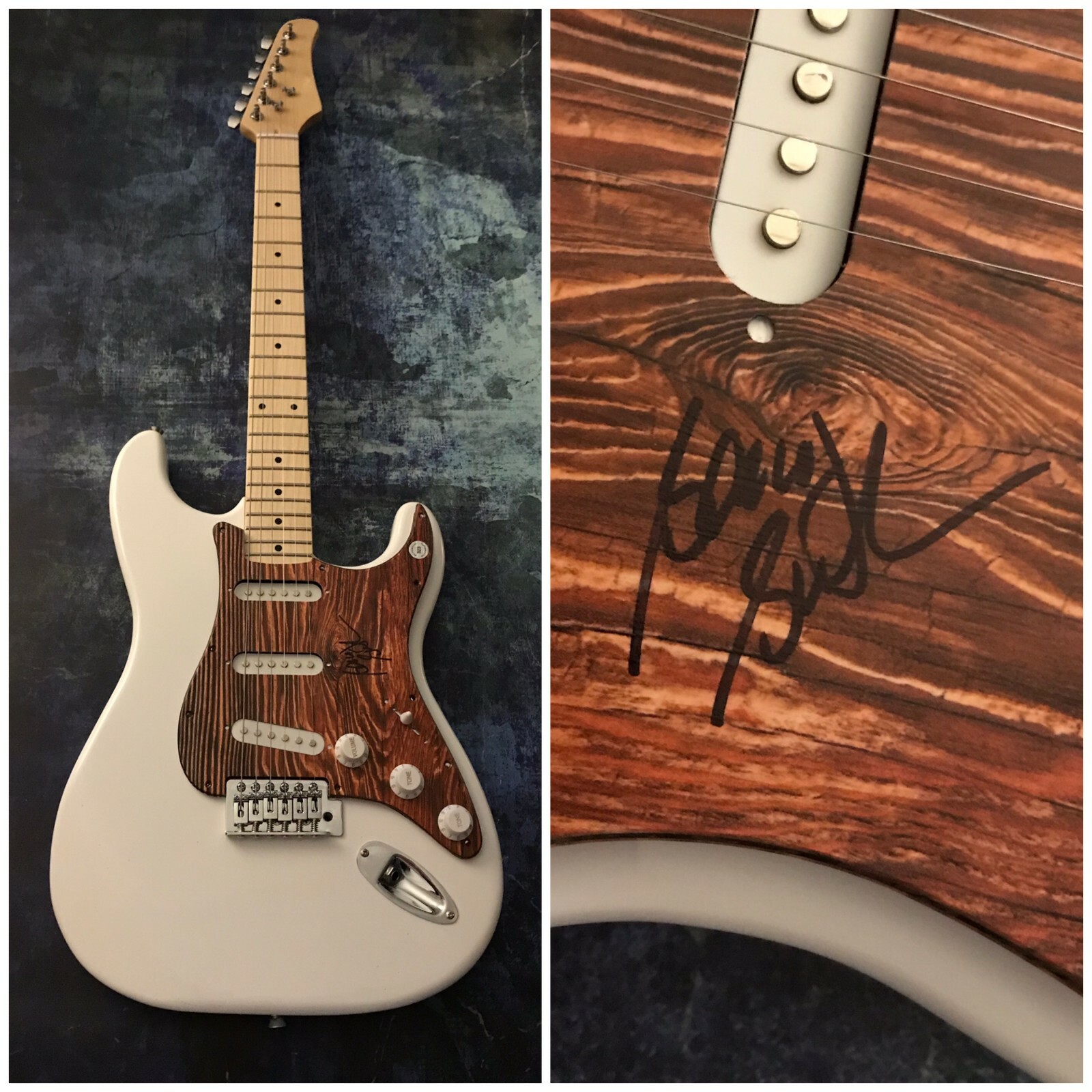 GFA Boston Band Guitarist * BARRY GOUDREAU * Signed Electric Guitar B1 COA
