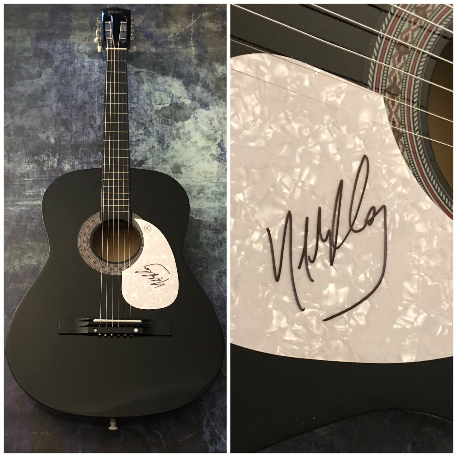 GFA Wink Country Legend * NEAL McCOY * Signed Acoustic Guitar N7 COA