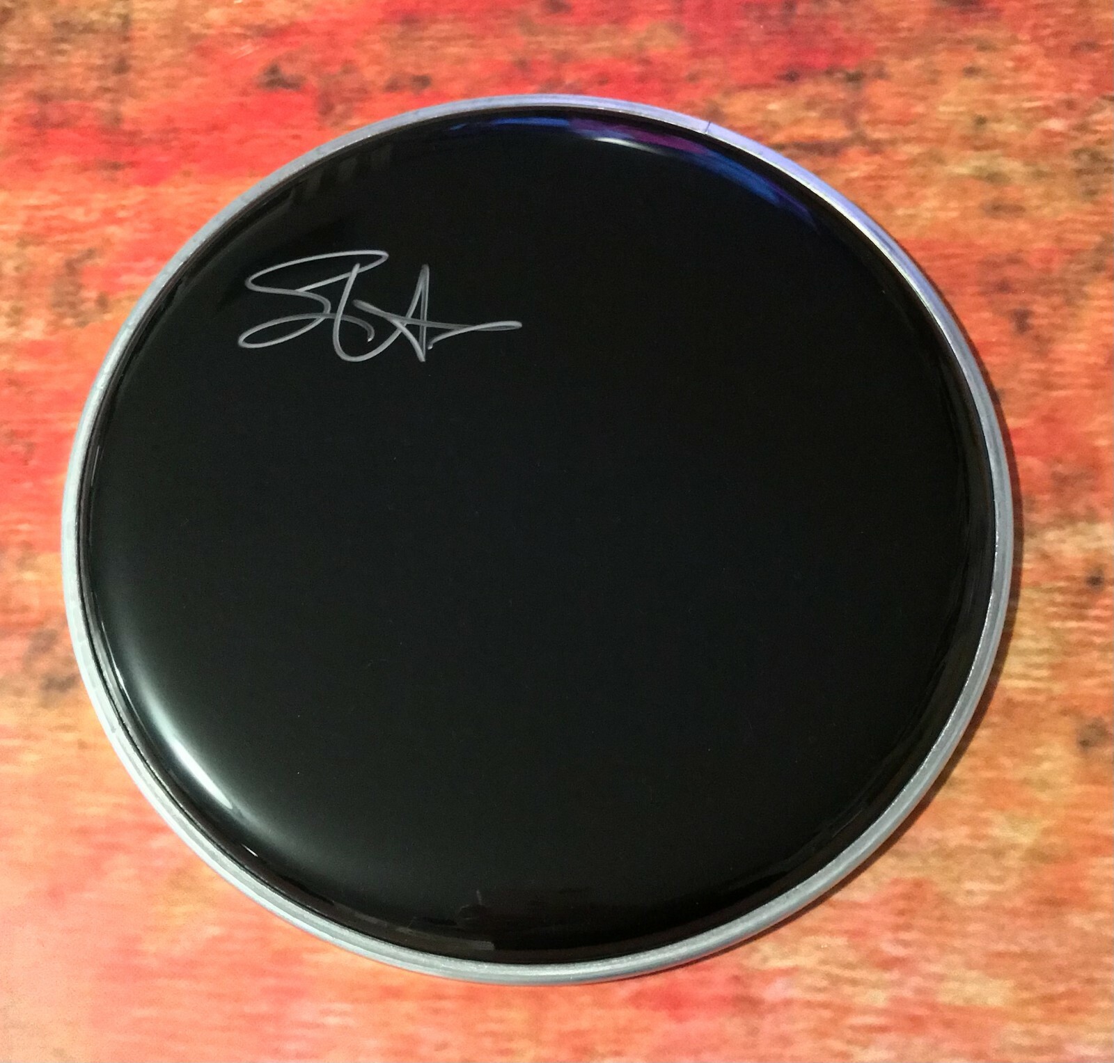 GFA Train Band Original Drummer * SCOTT UNDERWOOD * Signed Drumhead S2 COA